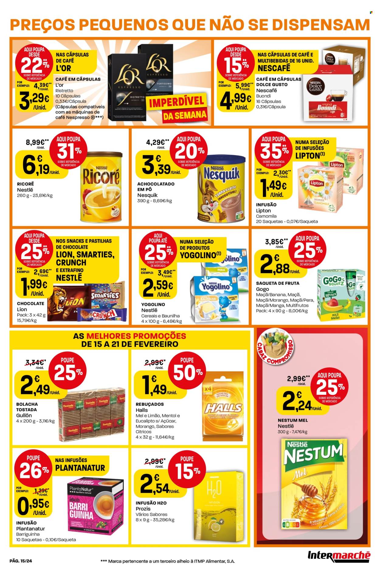 Folheto Intermarché - 15.2.2024 - 21.2.2024. Página 15