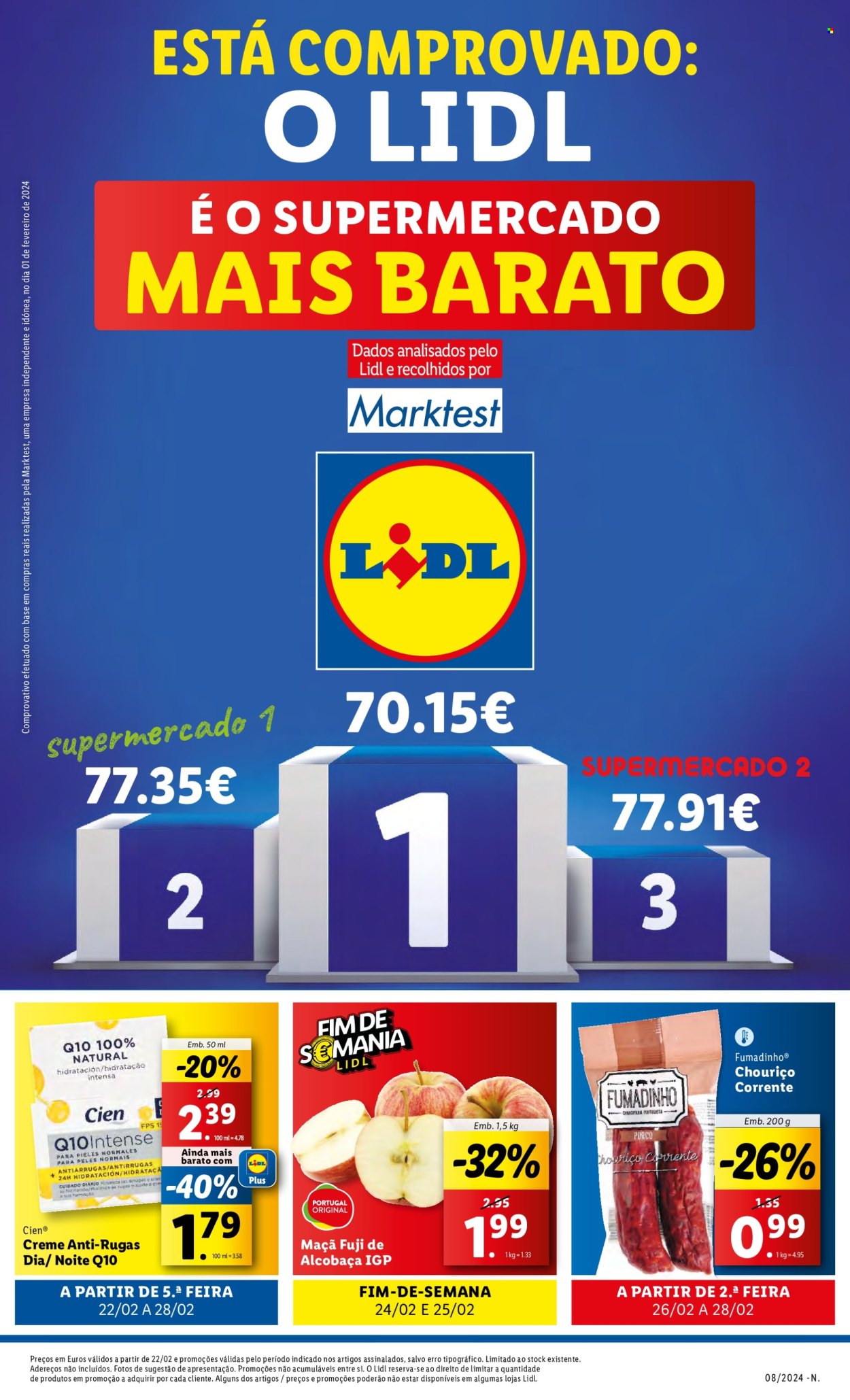 Folheto Lidl - 22.2.2024 - 28.2.2024. Página 1