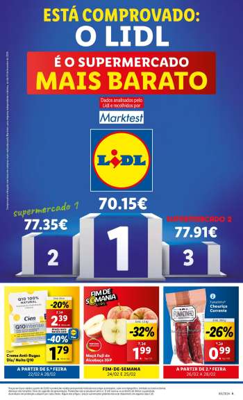 Folheto Lidl - 22.2.2024 - 28.2.2024.