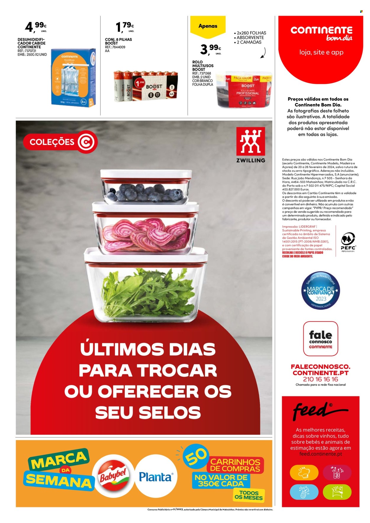Folheto Continente Bom Dia - 20.2.2024 - 26.2.2024. Página 24
