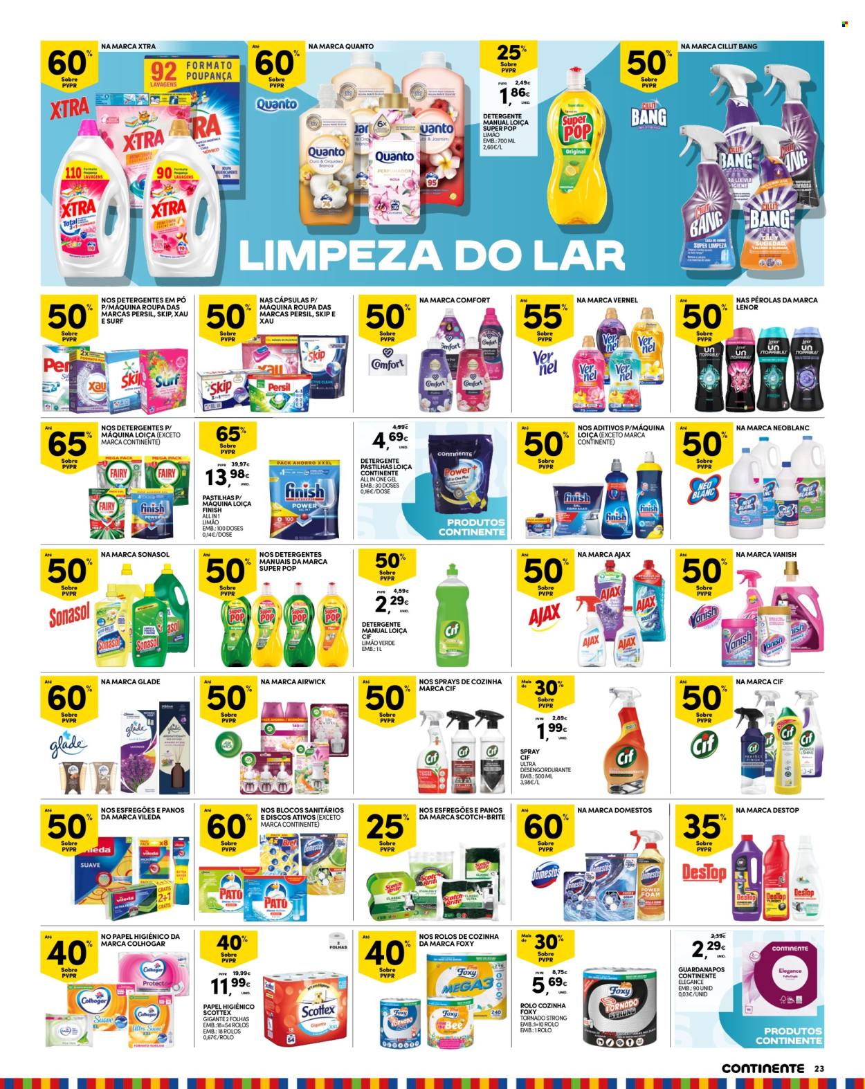 Folheto Continente Modelo - 20.2.2024 - 26.2.2024. Página 23