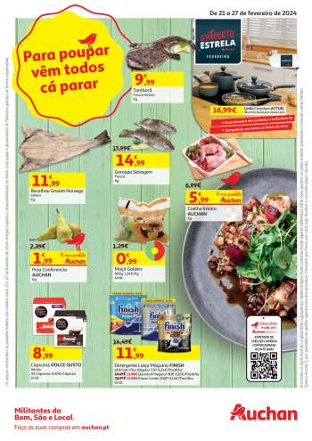 Folheto Auchan - 21.2.2024 - 27.2.2024.