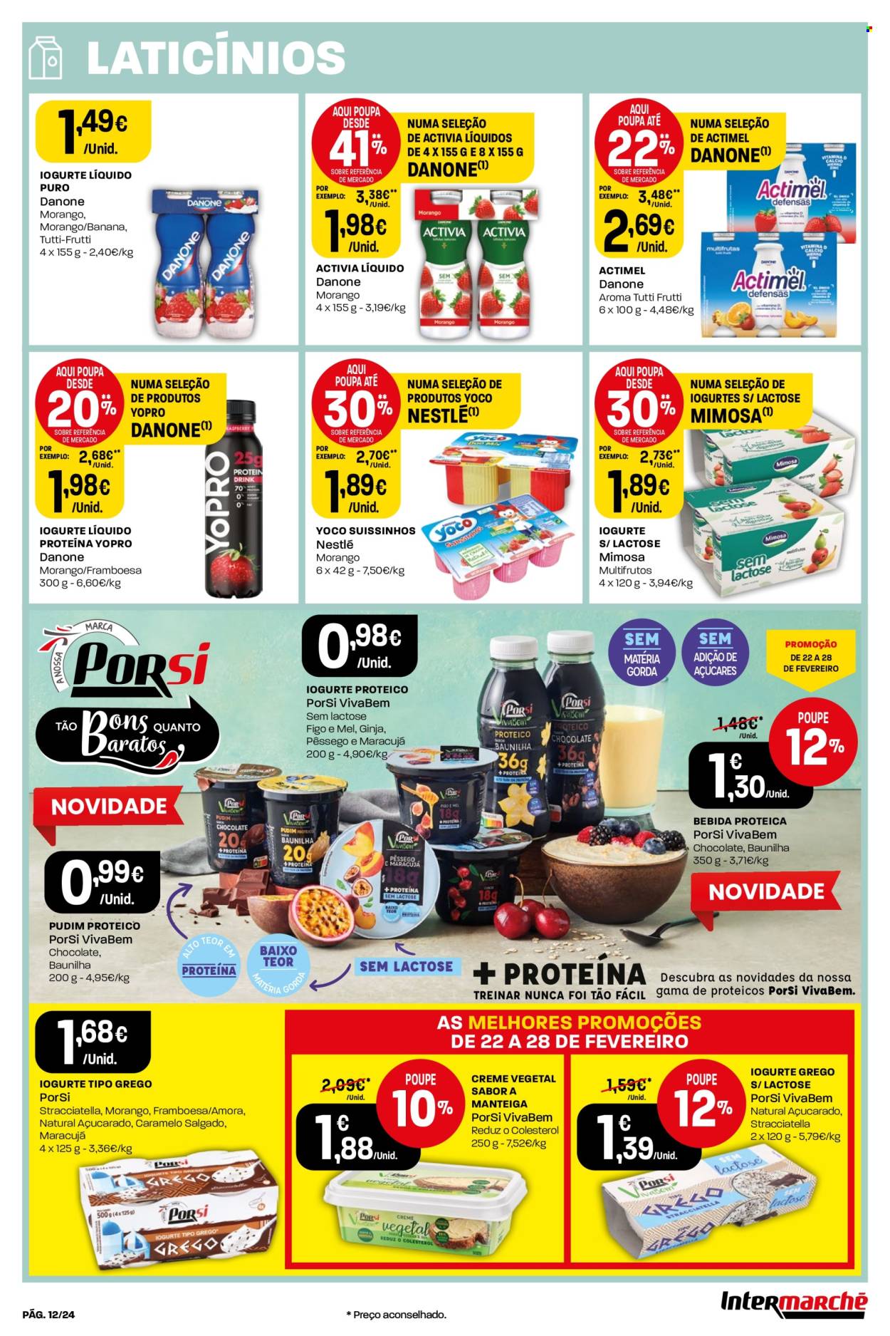 Folheto Intermarché - 22.2.2024 - 28.2.2024. Página 12