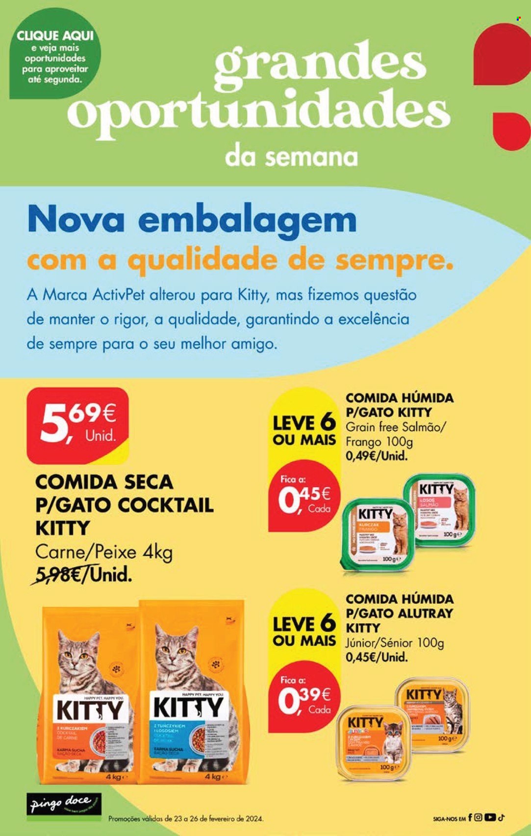 Folheto Pingo Doce - 23.2.2024 - 26.2.2024. Página 21