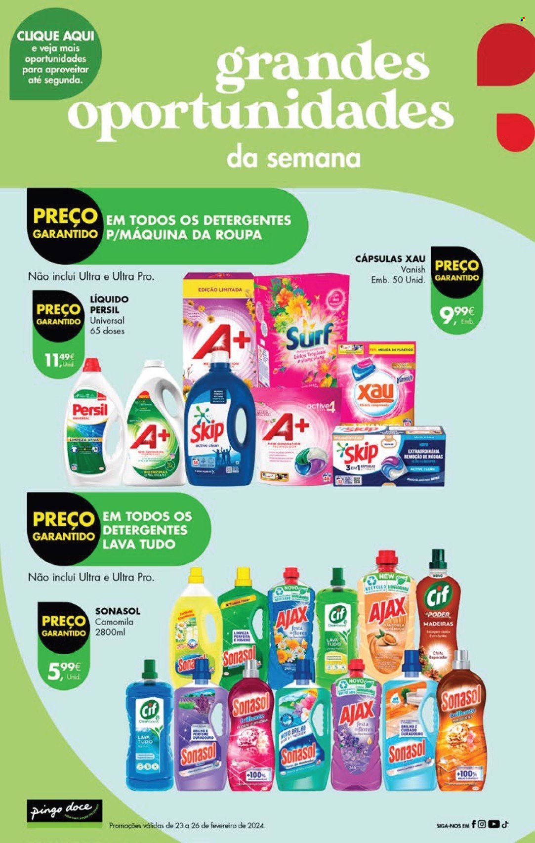 Folheto Pingo Doce - 23.2.2024 - 26.2.2024. Página 25