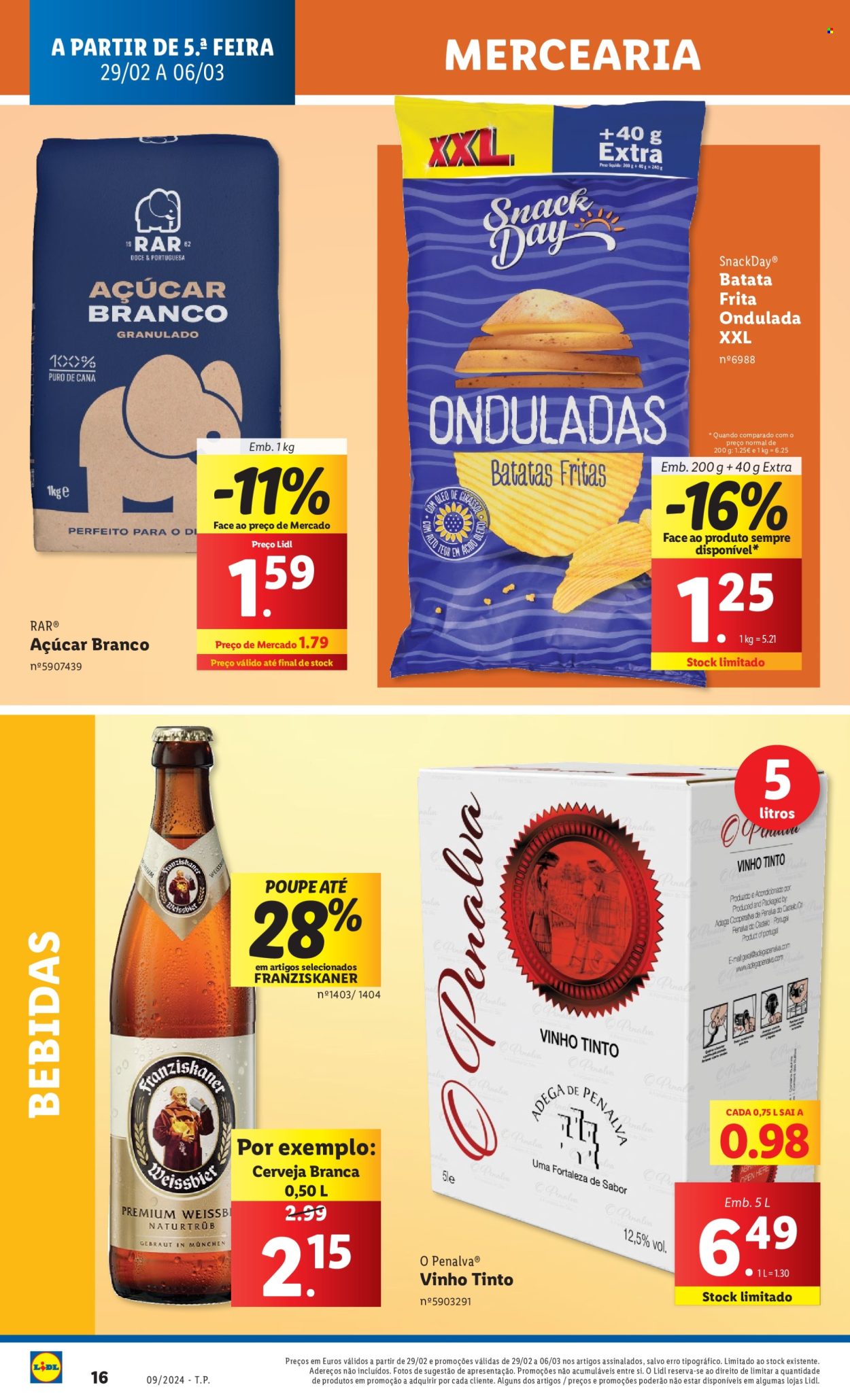 Folheto Lidl - 29.2.2024 - 6.3.2024. Página 16