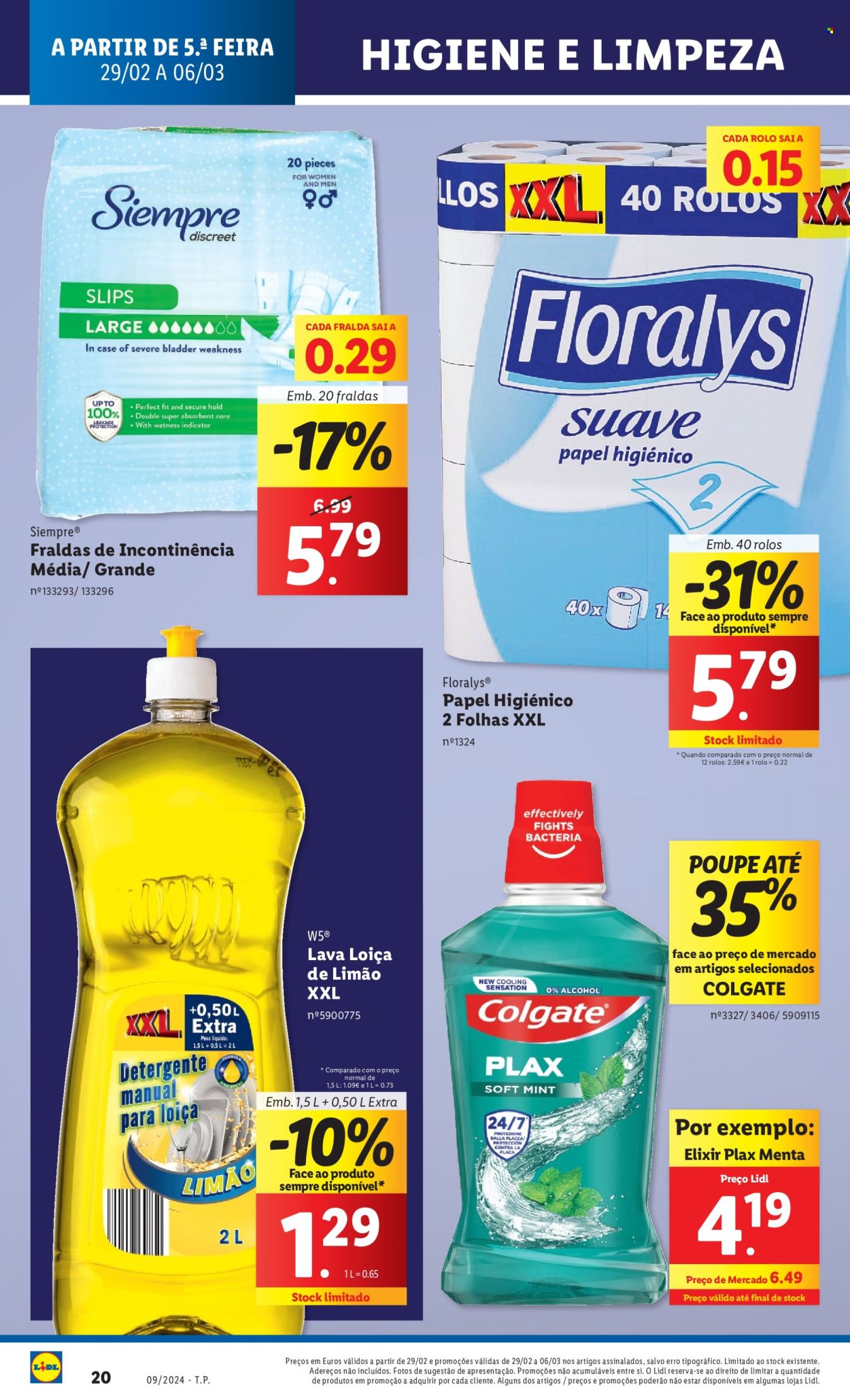 Folheto Lidl - 29.2.2024 - 6.3.2024. Página 20