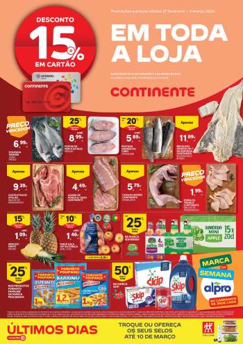 Folheto Continente - 27.2.2024 - 4.3.2024.