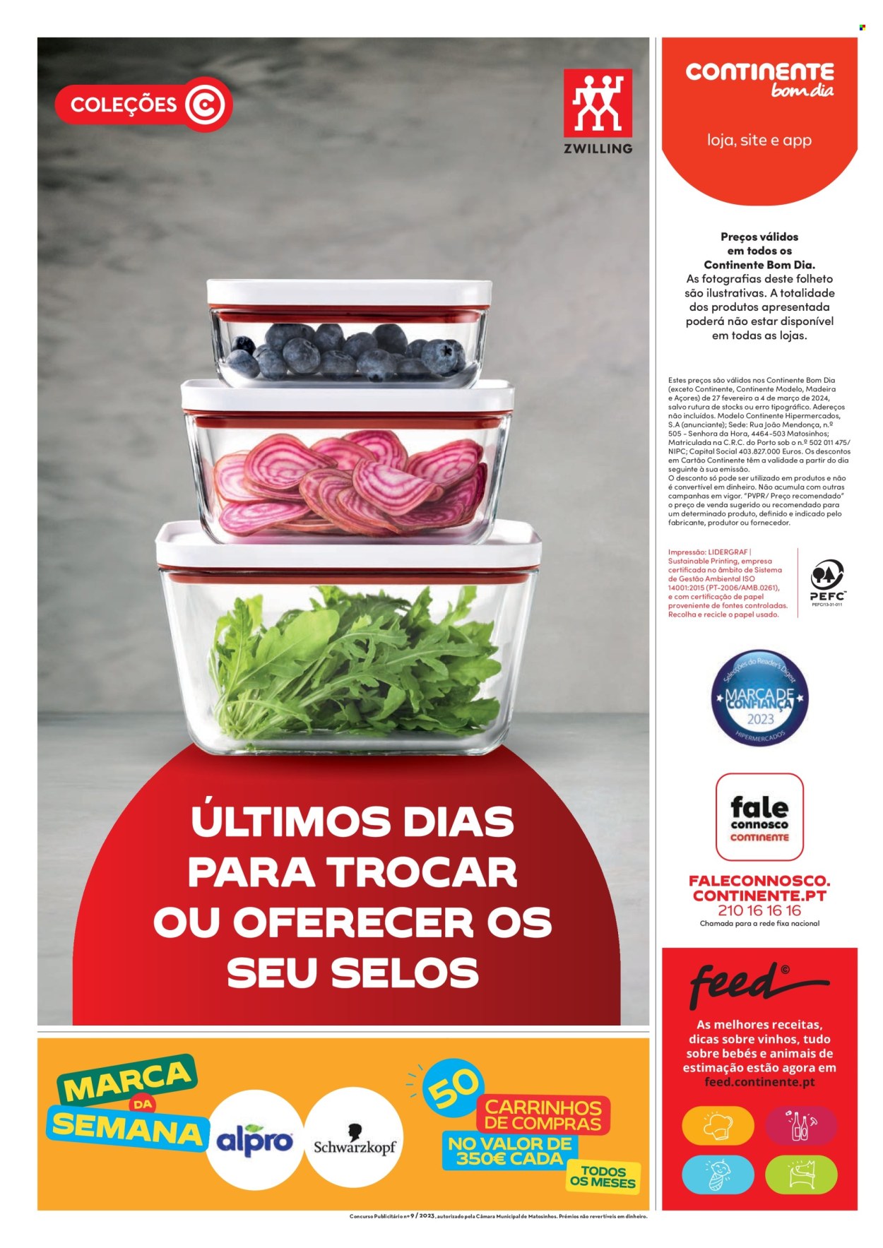 Folheto Continente Bom Dia - 27.2.2024 - 4.3.2024. Página 24