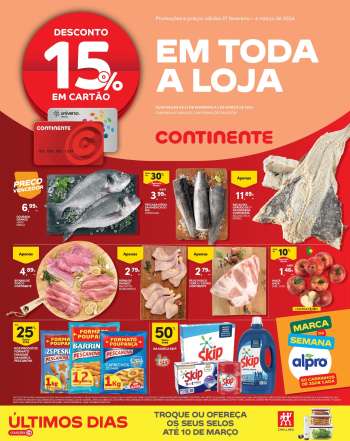 Folheto Continente Modelo - 27.2.2024 - 4.3.2024.