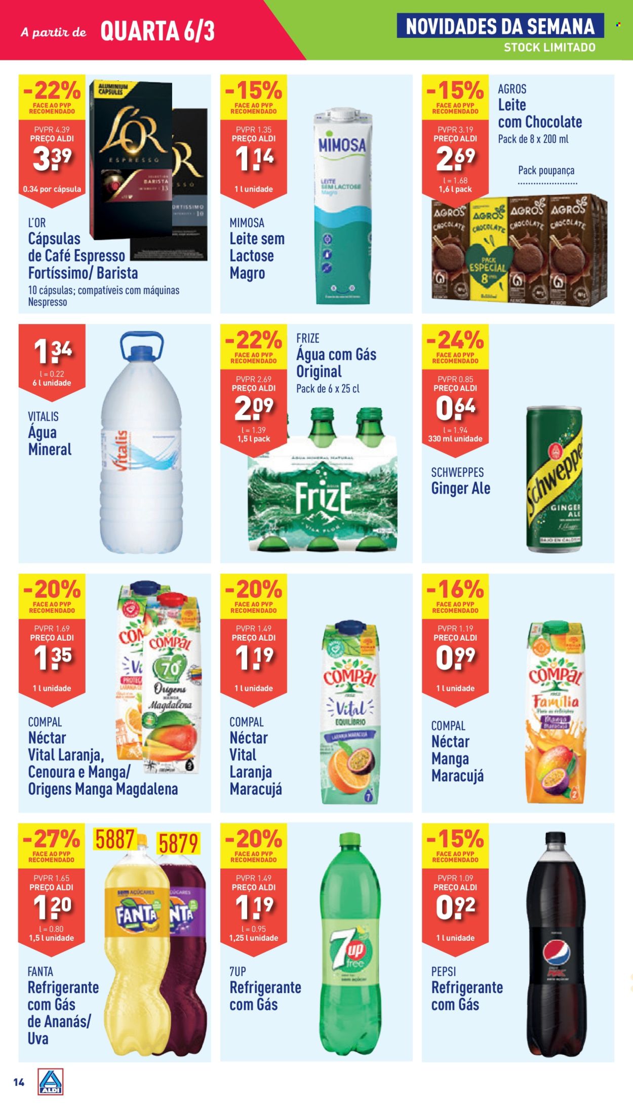 Folheto Aldi - 6.3.2024 - 12.3.2024. Página 14