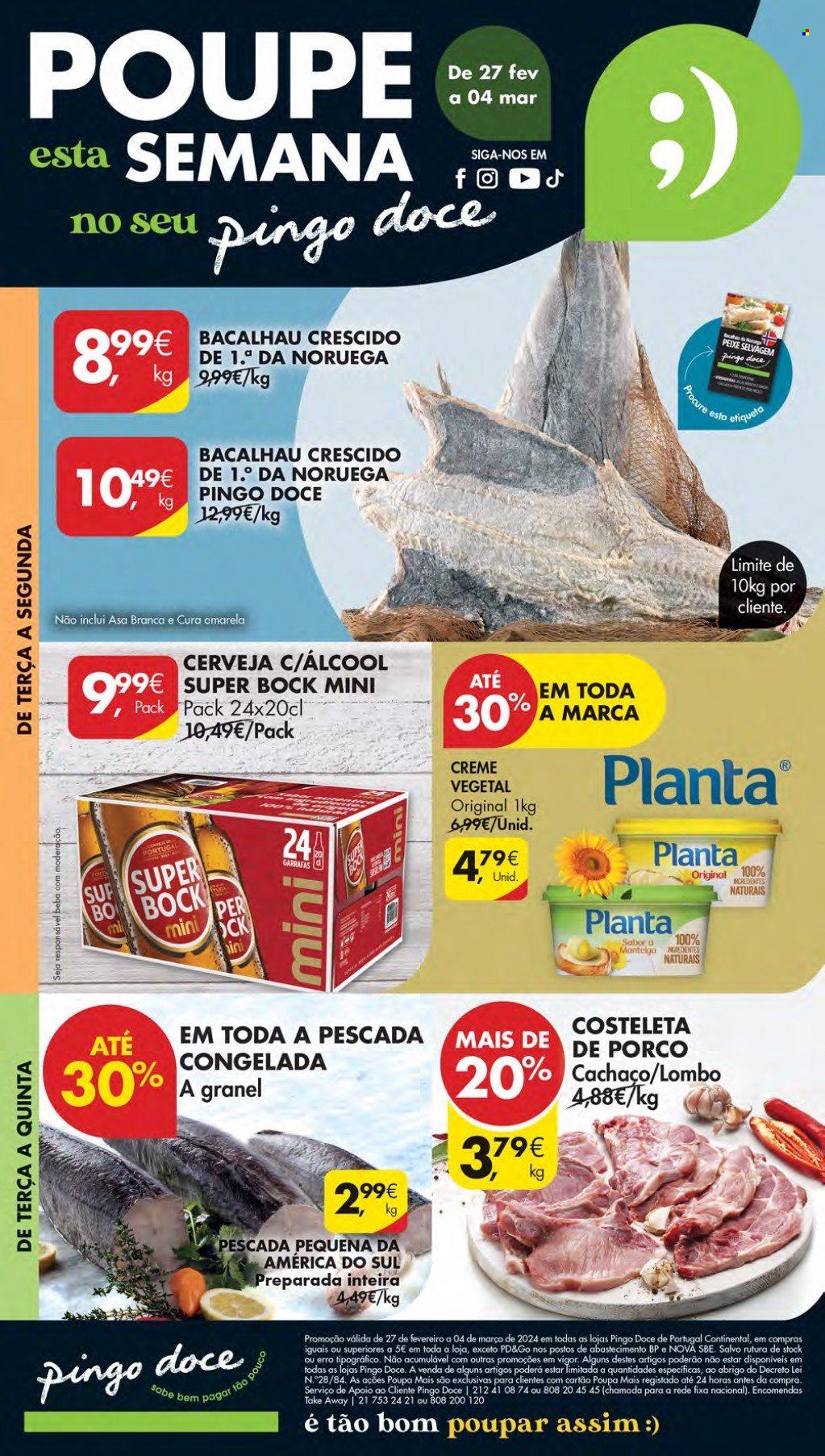 Folheto Pingo Doce - 27.2.2024 - 4.3.2024. Página 1