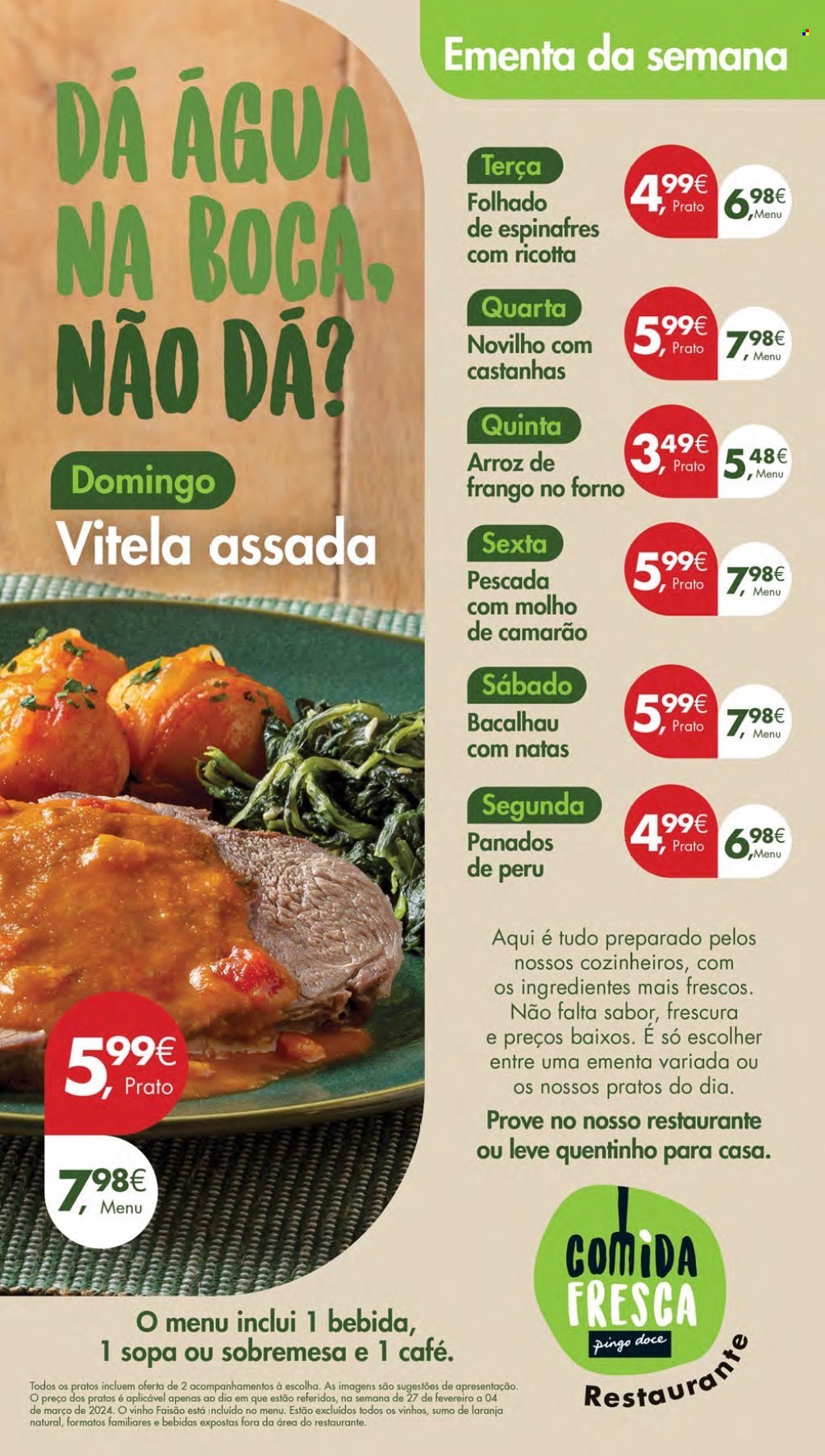 Folheto Pingo Doce - 27.2.2024 - 4.3.2024. Página 10