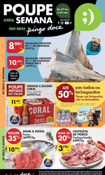 Folheto Pingo Doce - 27.2.2024 - 4.3.2024.