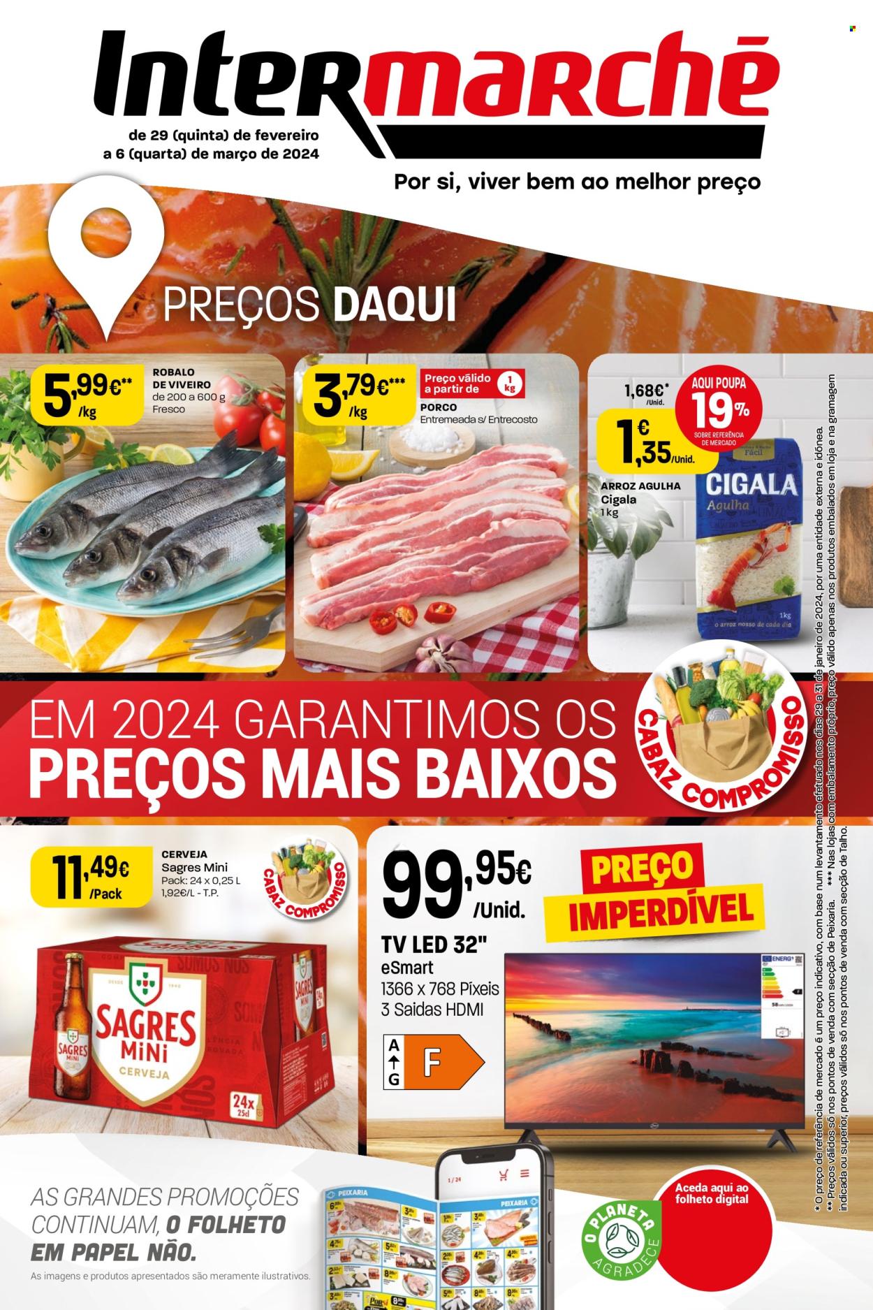 Folheto Intermarché - 29.2.2024 - 6.3.2024. Página 1