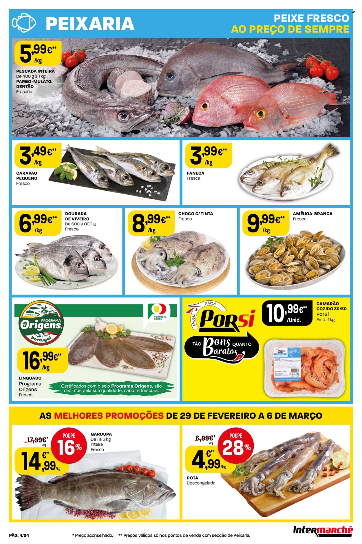 Folheto Intermarché - 29.2.2024 - 6.3.2024. Página 4