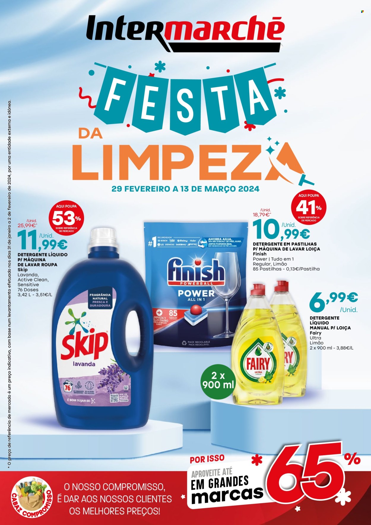 Folheto Intermarché - 29.2.2024 - 13.3.2024. Página 1