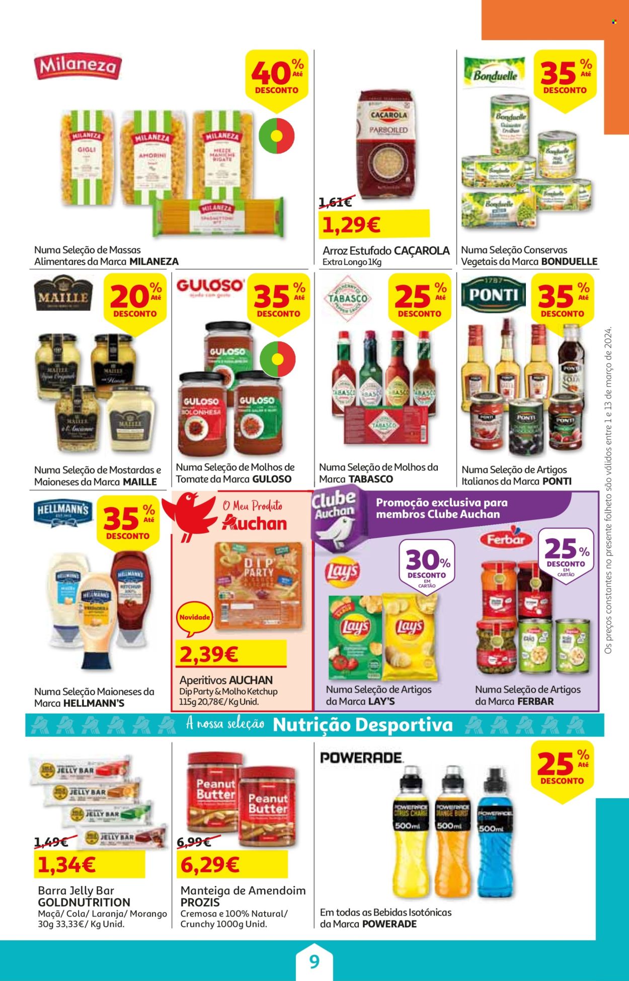 Folheto Auchan - 1.3.2024 - 13.3.2024. Página 9
