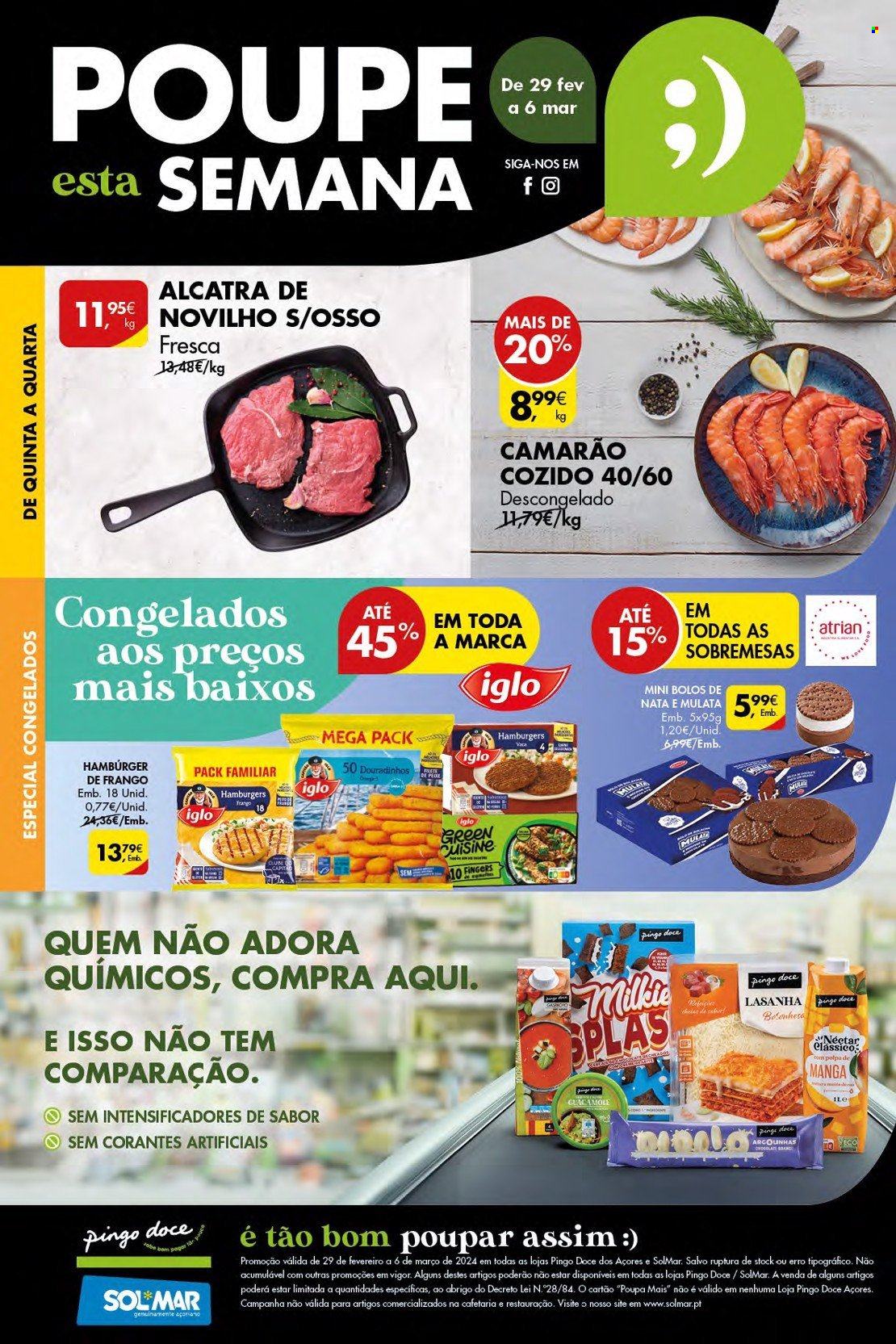Folheto Pingo Doce - 29.2.2024 - 6.3.2024. Página 1