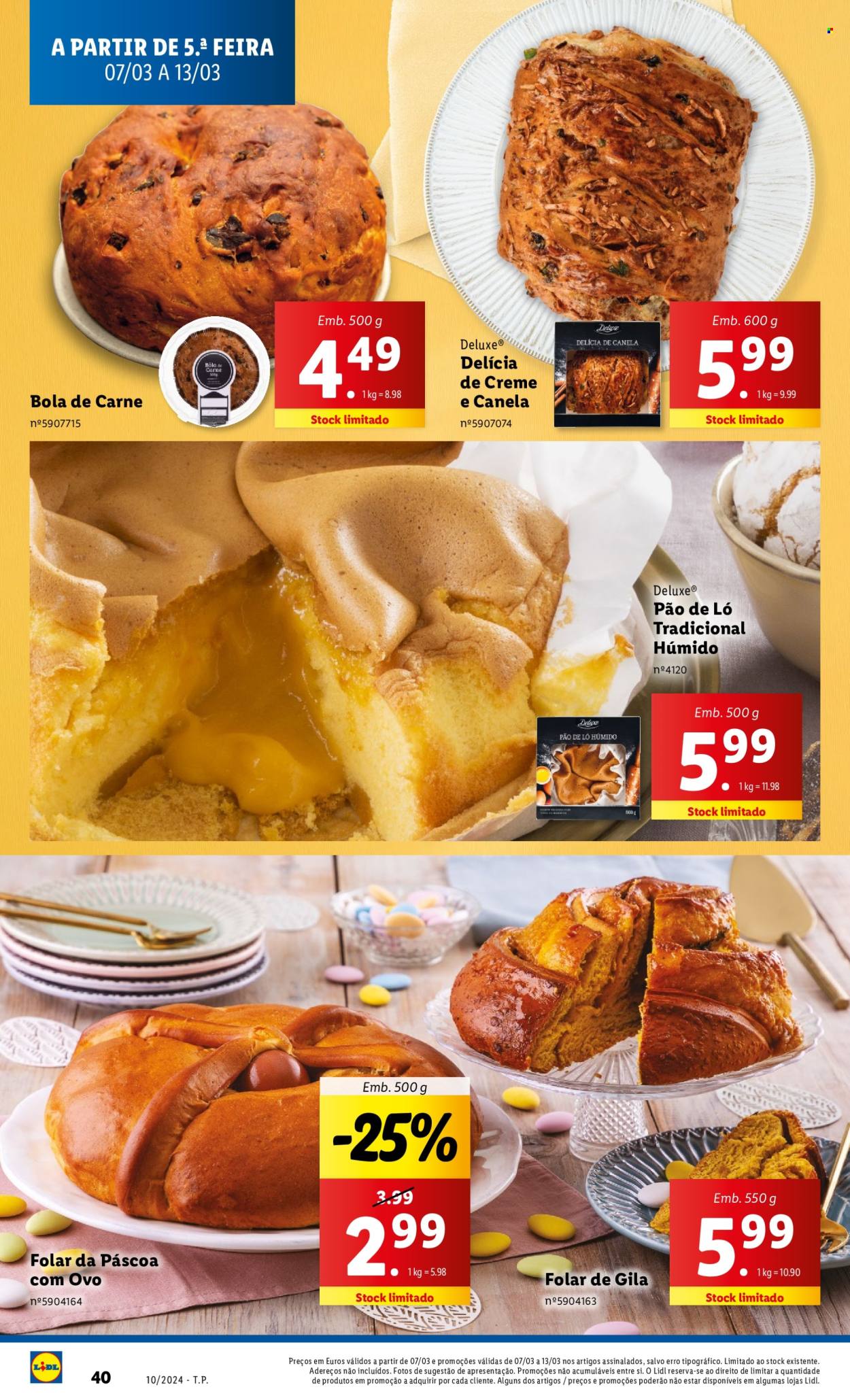 Folheto Lidl - 7.3.2024 - 13.3.2024. Página 40