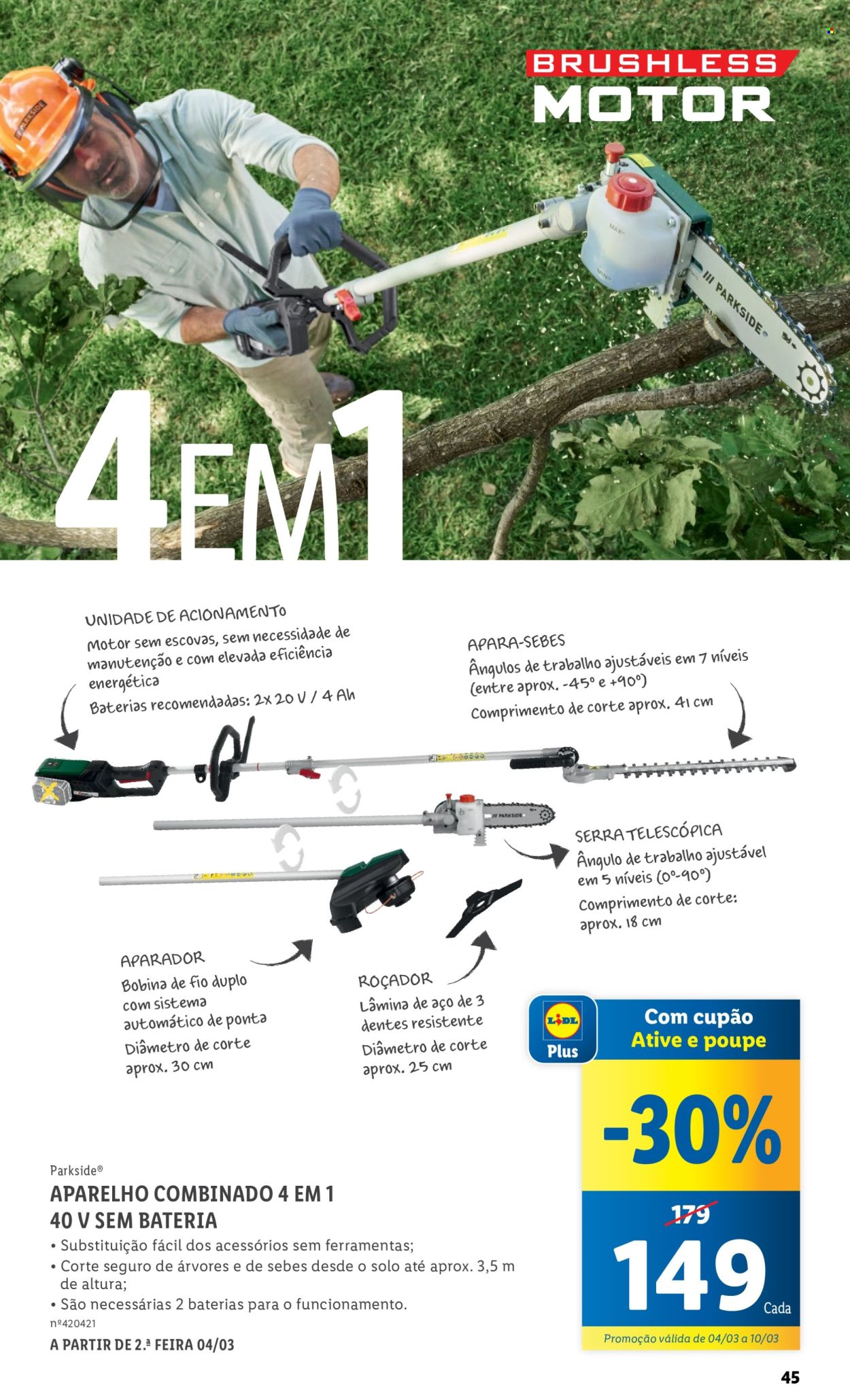 Folheto Lidl - 2.3.2024 - 31.3.2024. Página 45