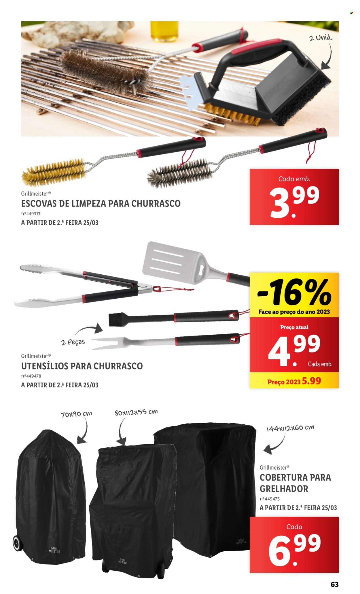 Folheto Lidl - 2.3.2024 - 31.3.2024. Página 63