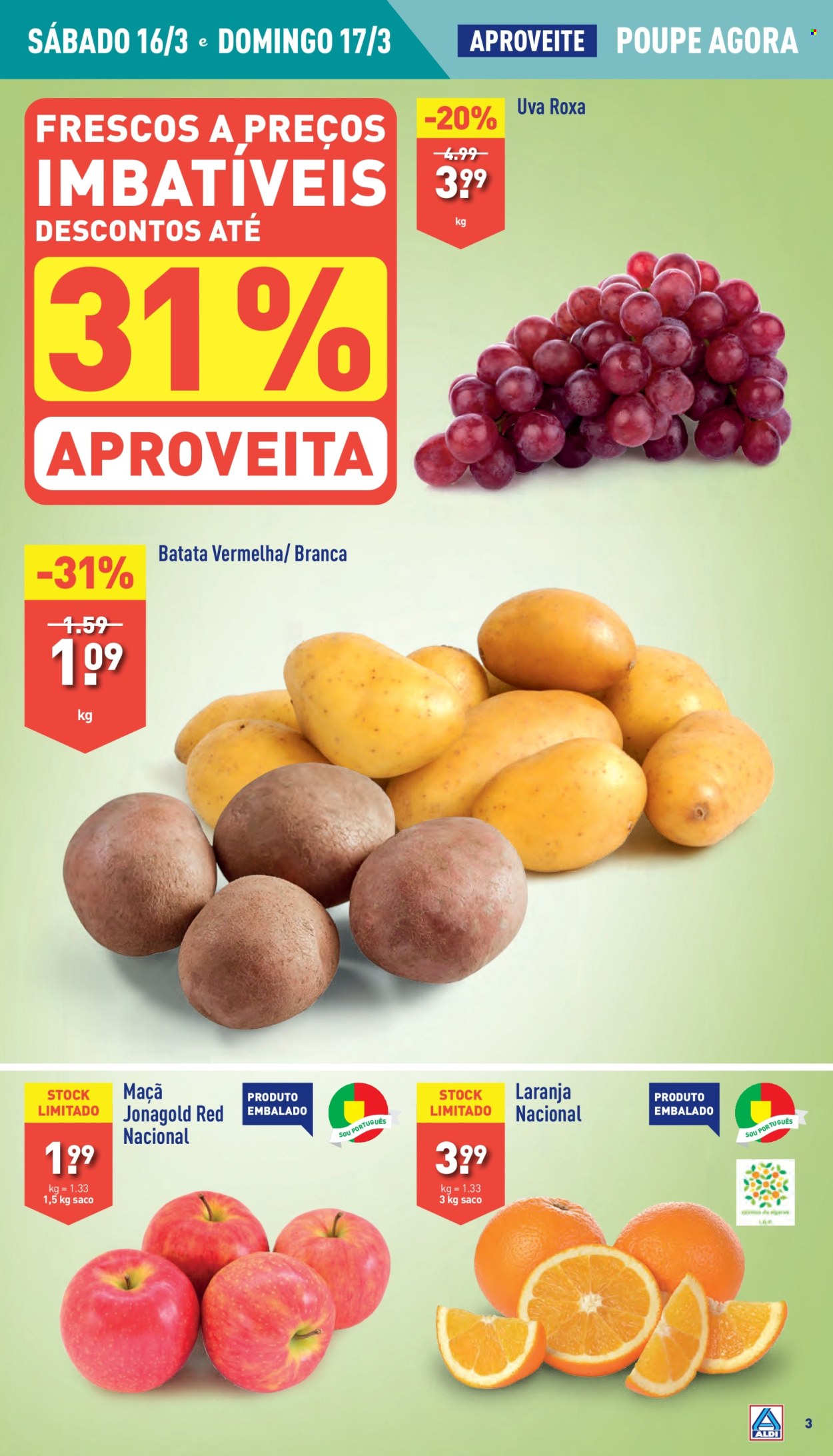 Folheto Aldi - 13.3.2024 - 19.3.2024. Página 3