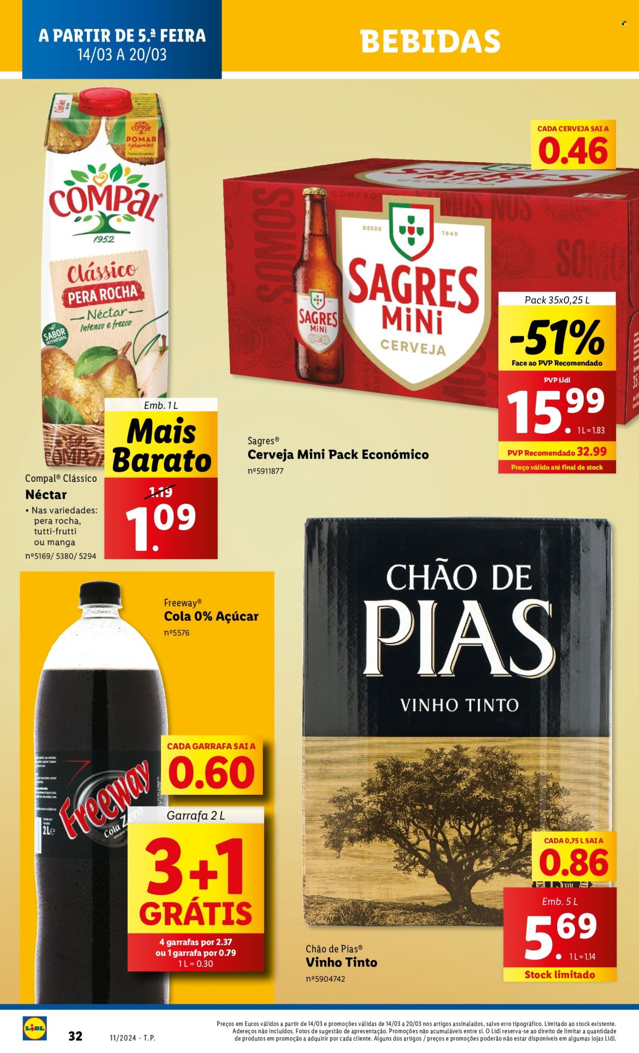 Folheto Lidl - 14.3.2024 - 20.3.2024. Página 57