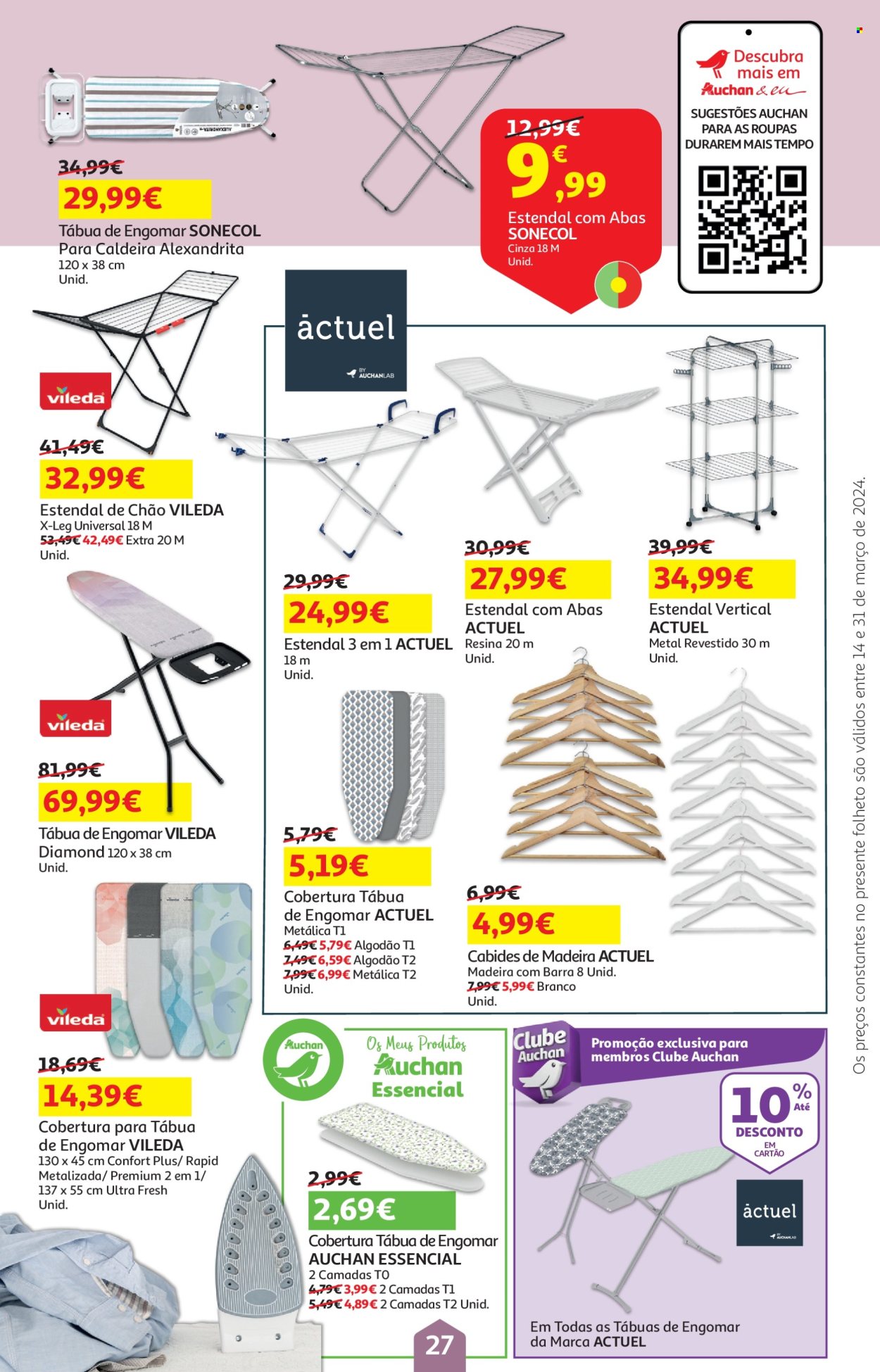 Folheto Auchan - 14.3.2024 - 31.3.2024. Página 27