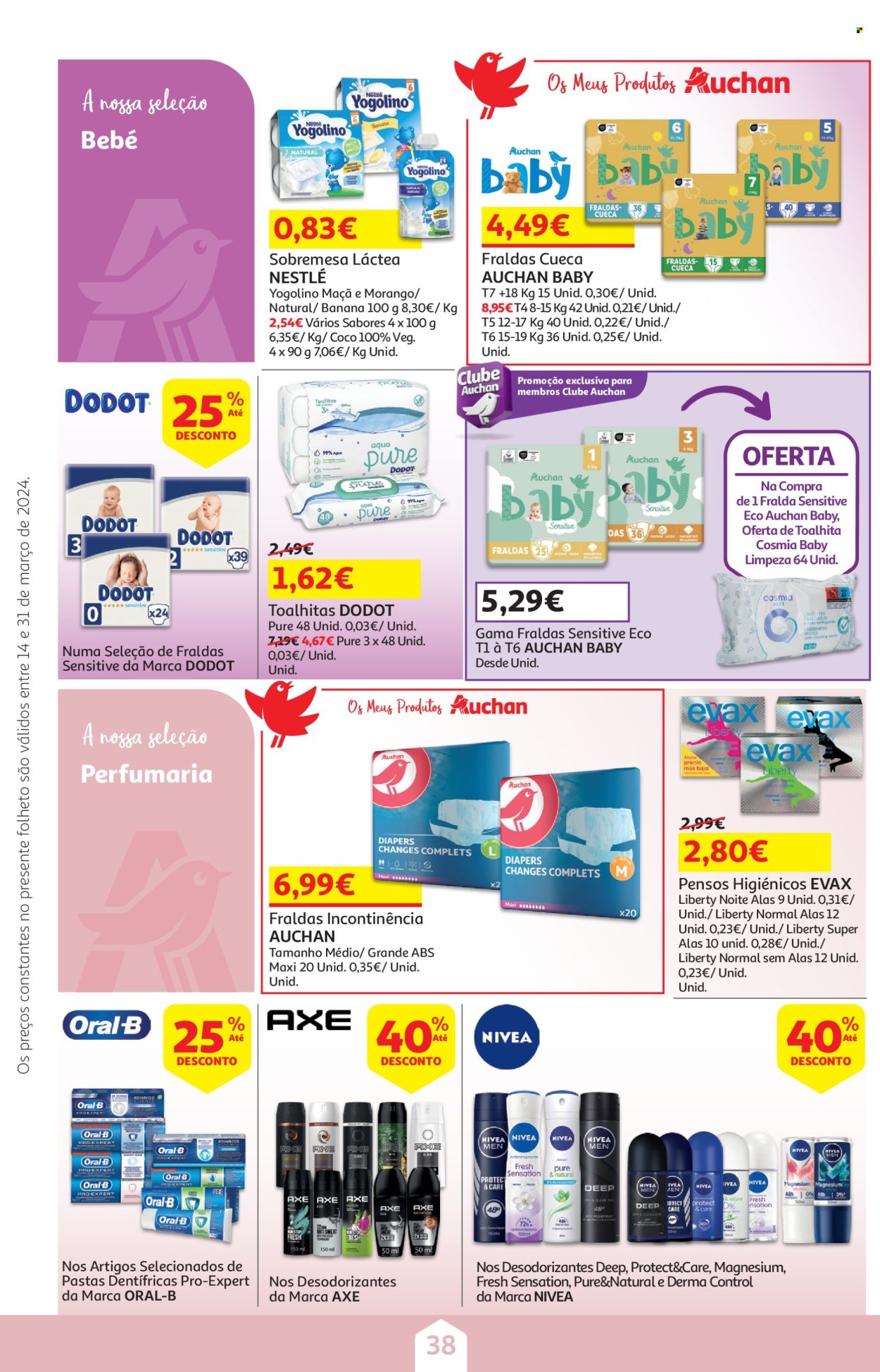 Folheto Auchan - 14.3.2024 - 31.3.2024. Página 38