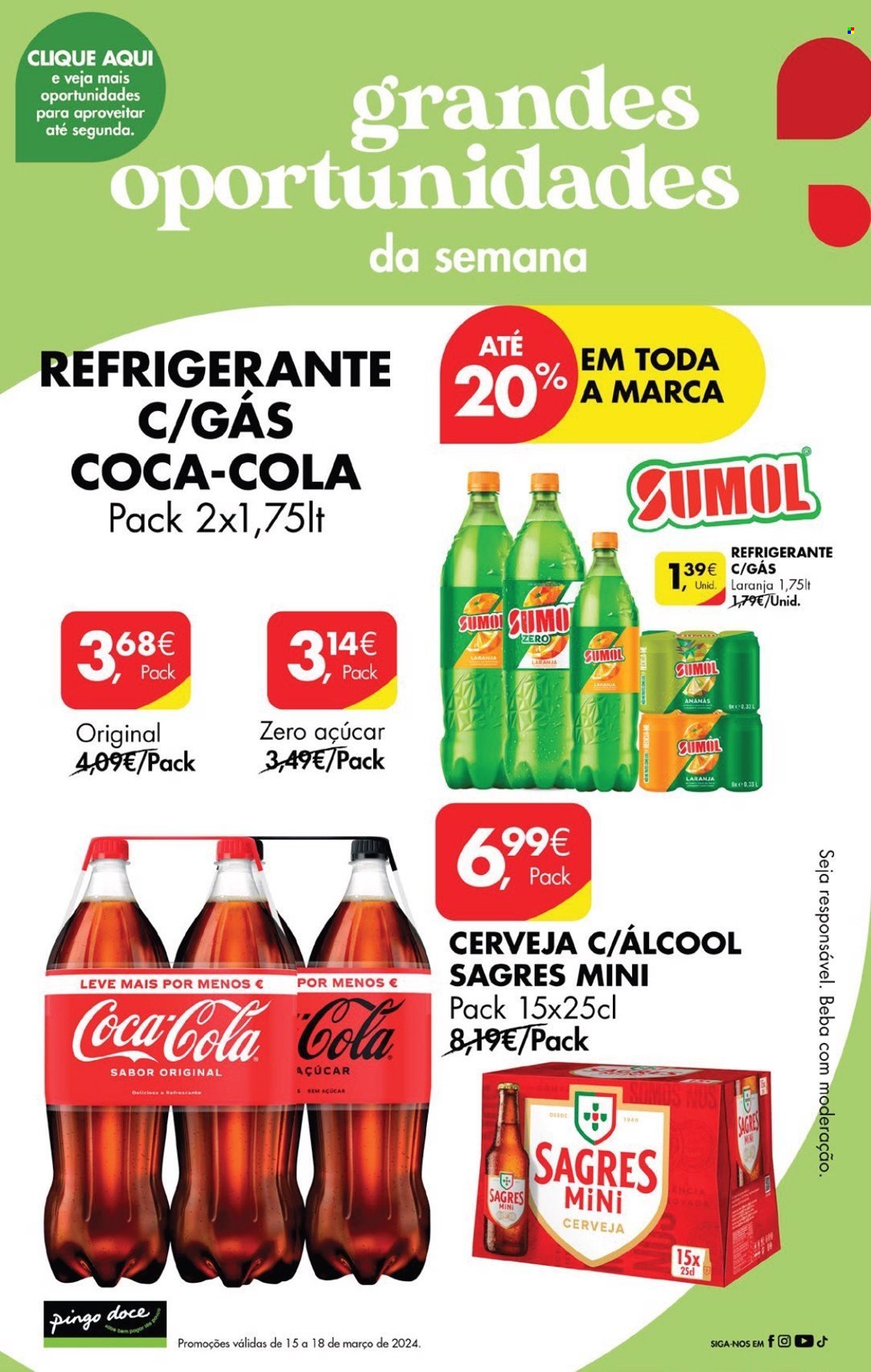 Folheto Pingo Doce - 15.3.2024 - 18.3.2024. Página 15