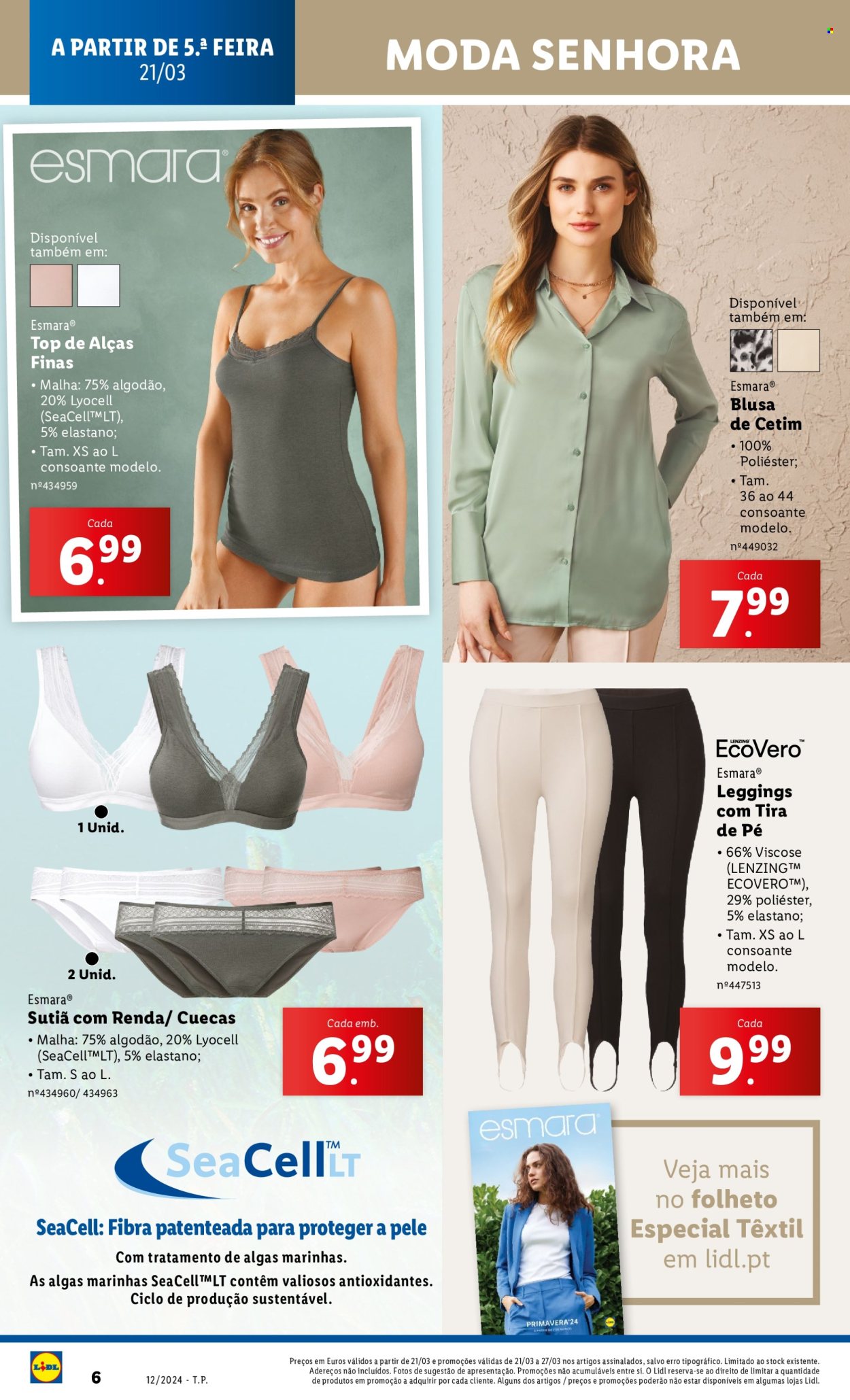 Folheto Lidl - 5.3.2024 - 21.3.2024. Página 6