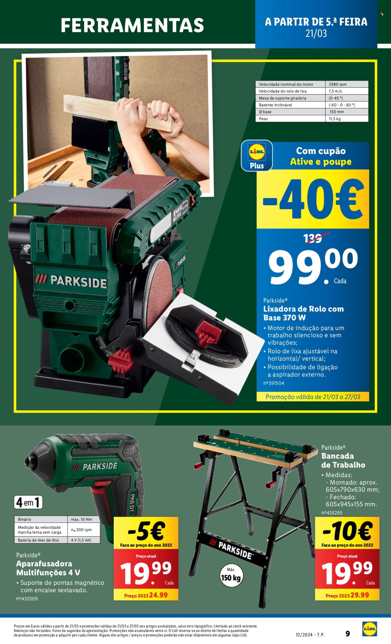 Folheto Lidl - 5.3.2024 - 21.3.2024. Página 9