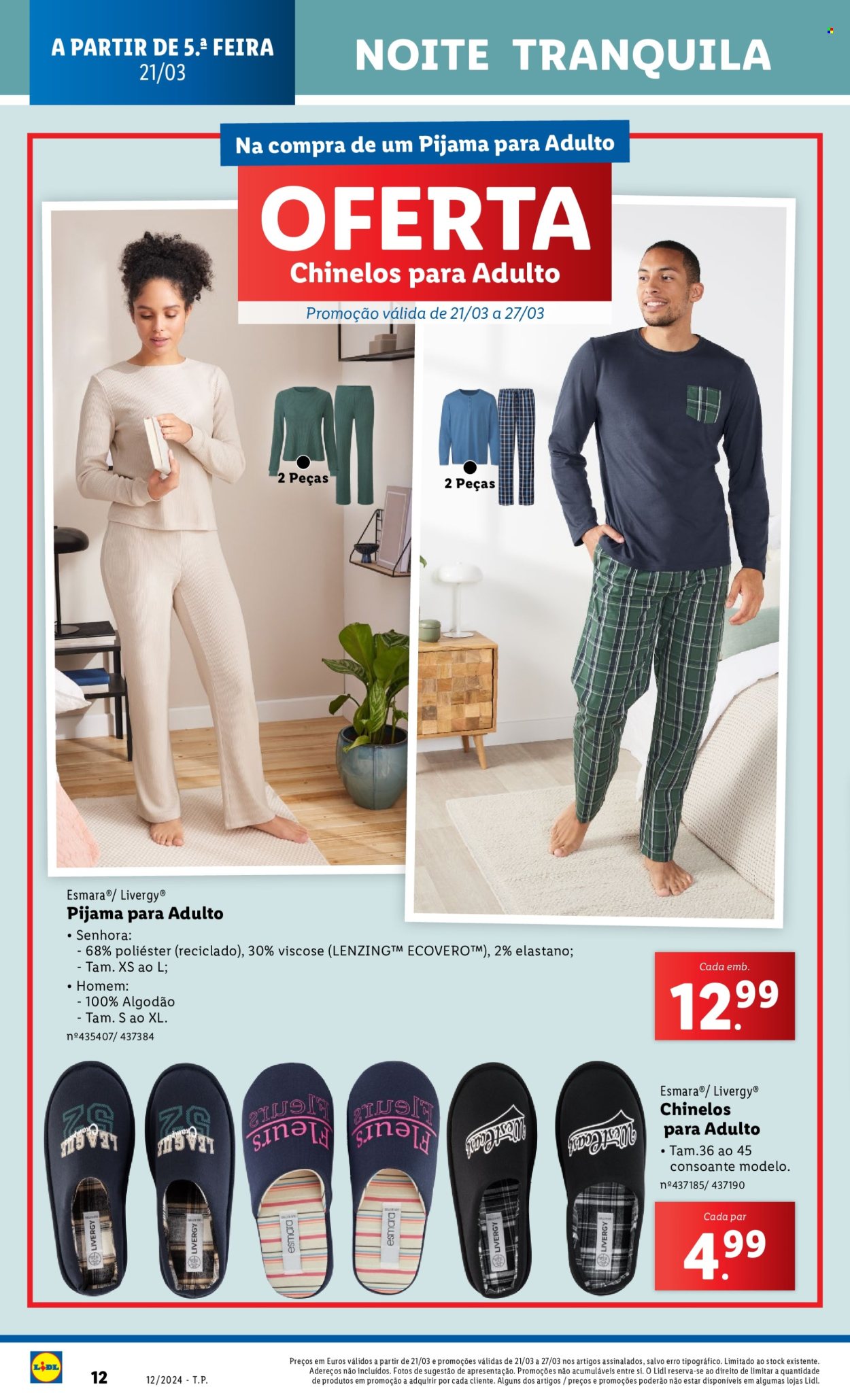 Folheto Lidl - 5.3.2024 - 21.3.2024. Página 12