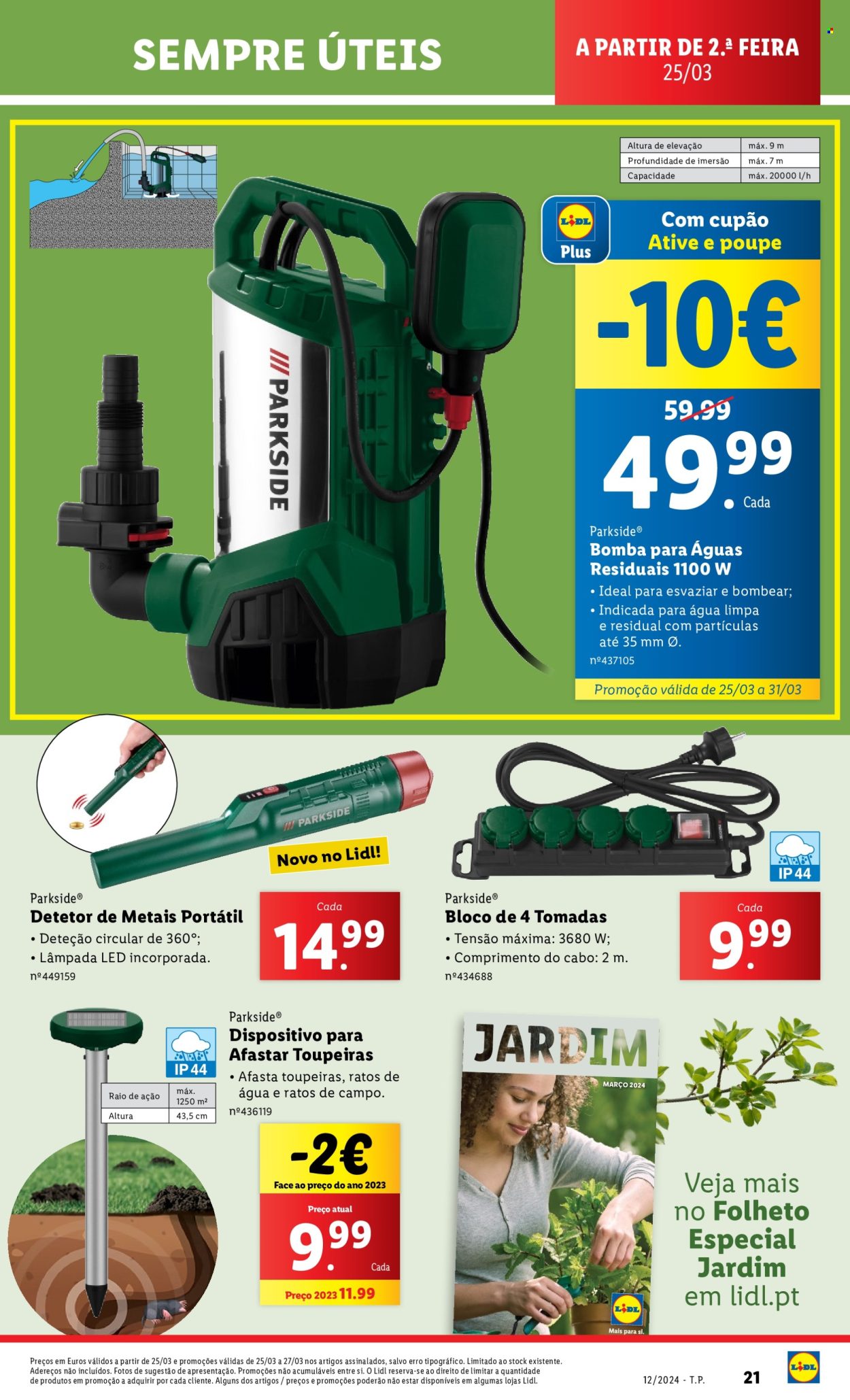 Folheto Lidl - 5.3.2024 - 21.3.2024. Página 21