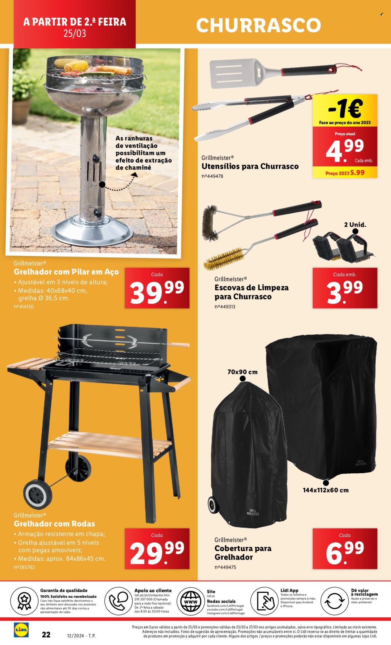 Folheto Lidl - 5.3.2024 - 21.3.2024. Página 22