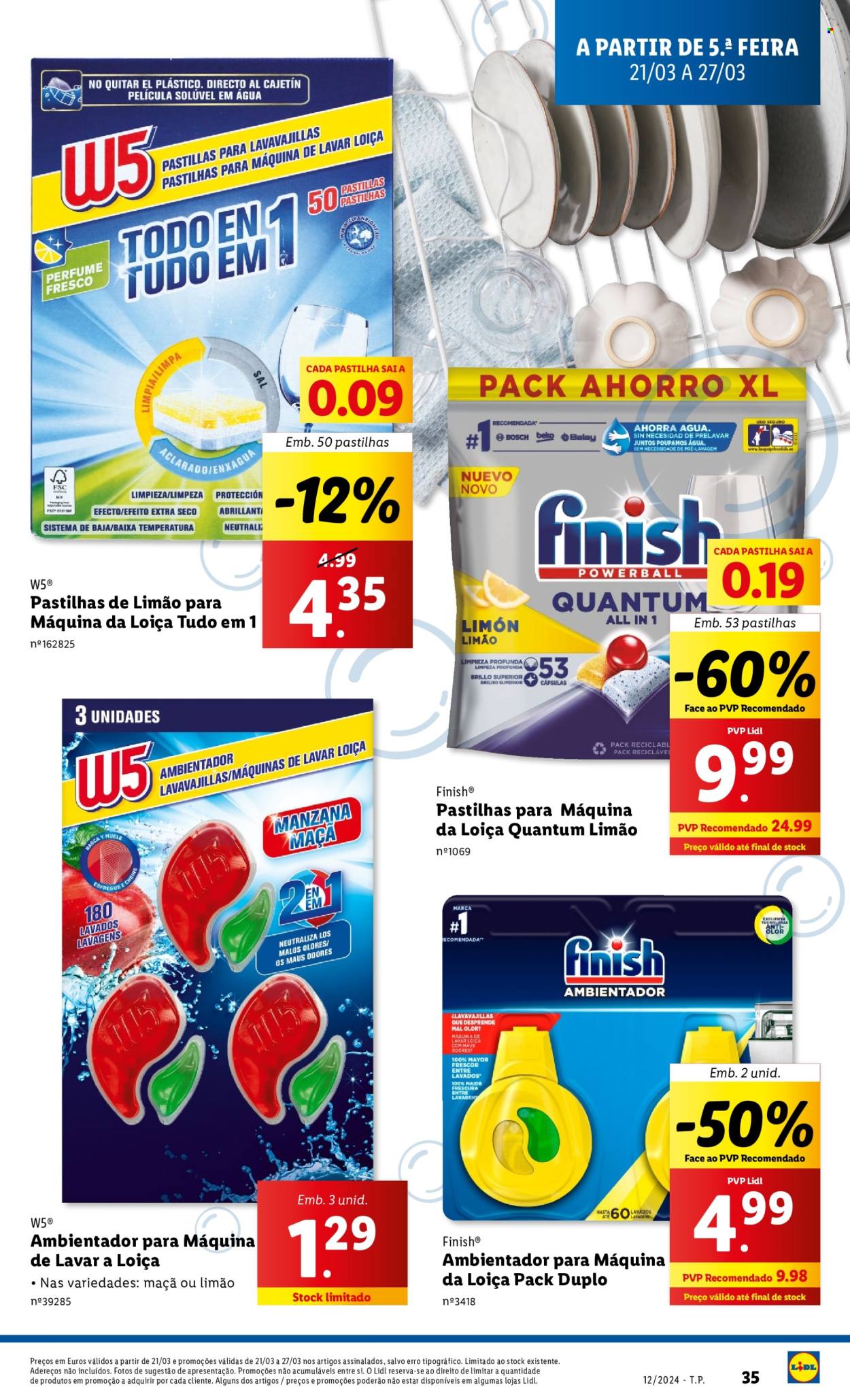 Folheto Lidl - 5.3.2024 - 21.3.2024. Página 57