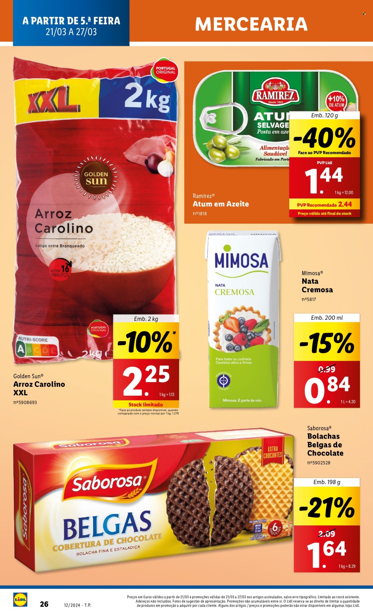 Folheto Lidl - 21.3.2024 - 27.3.2024. Página 26