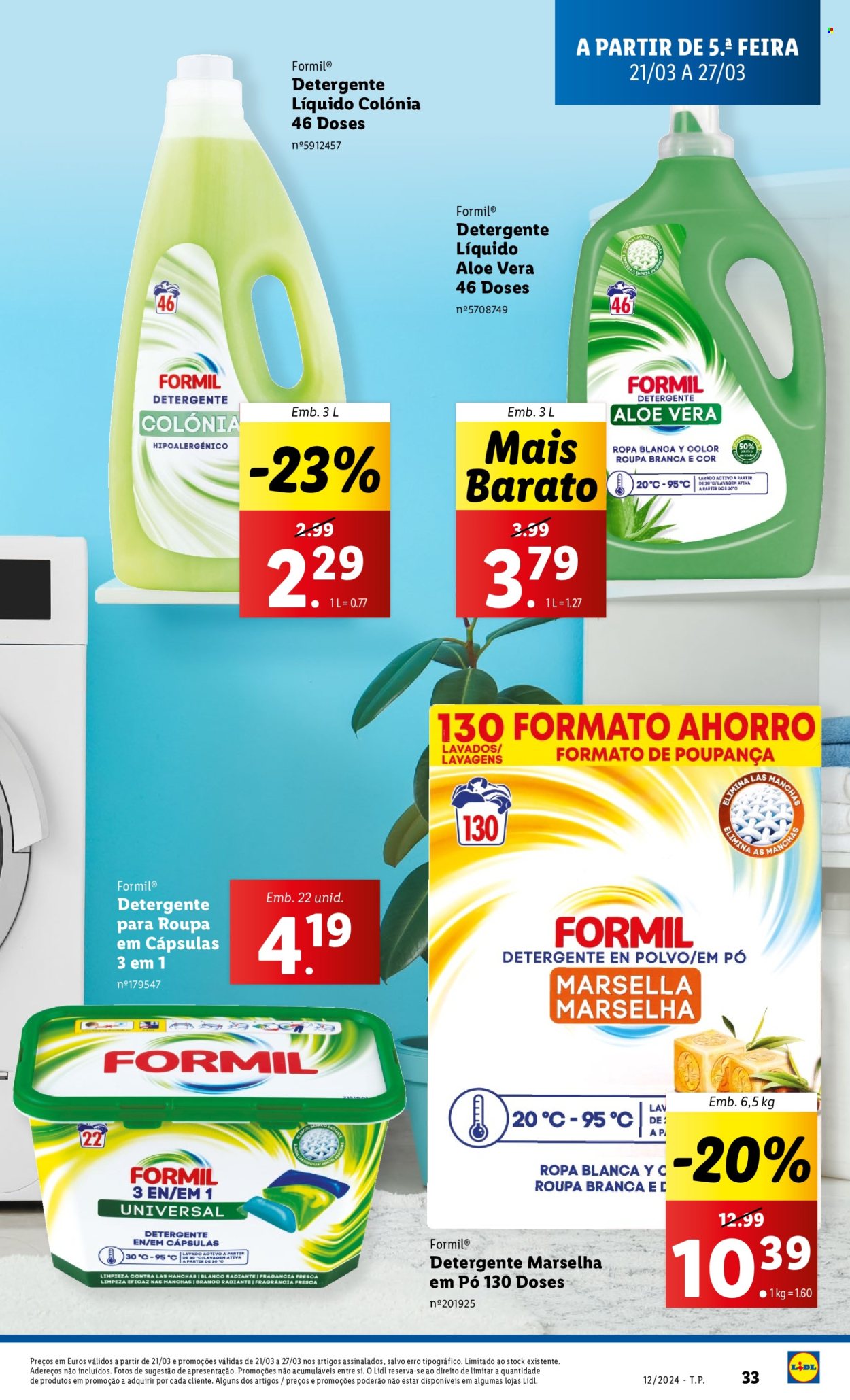 Folheto Lidl - 21.3.2024 - 27.3.2024. Página 33
