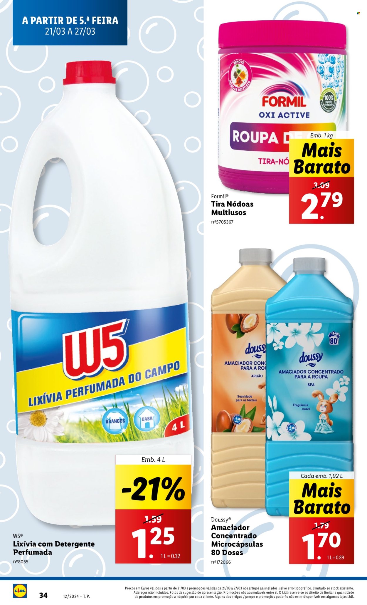Folheto Lidl - 21.3.2024 - 27.3.2024. Página 34