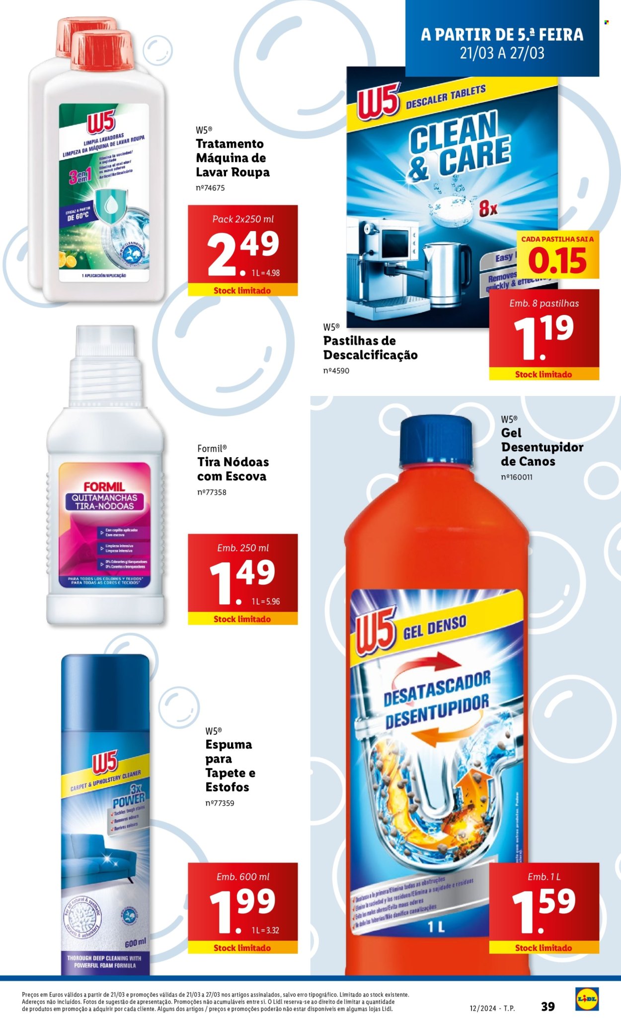 Folheto Lidl - 21.3.2024 - 27.3.2024. Página 39