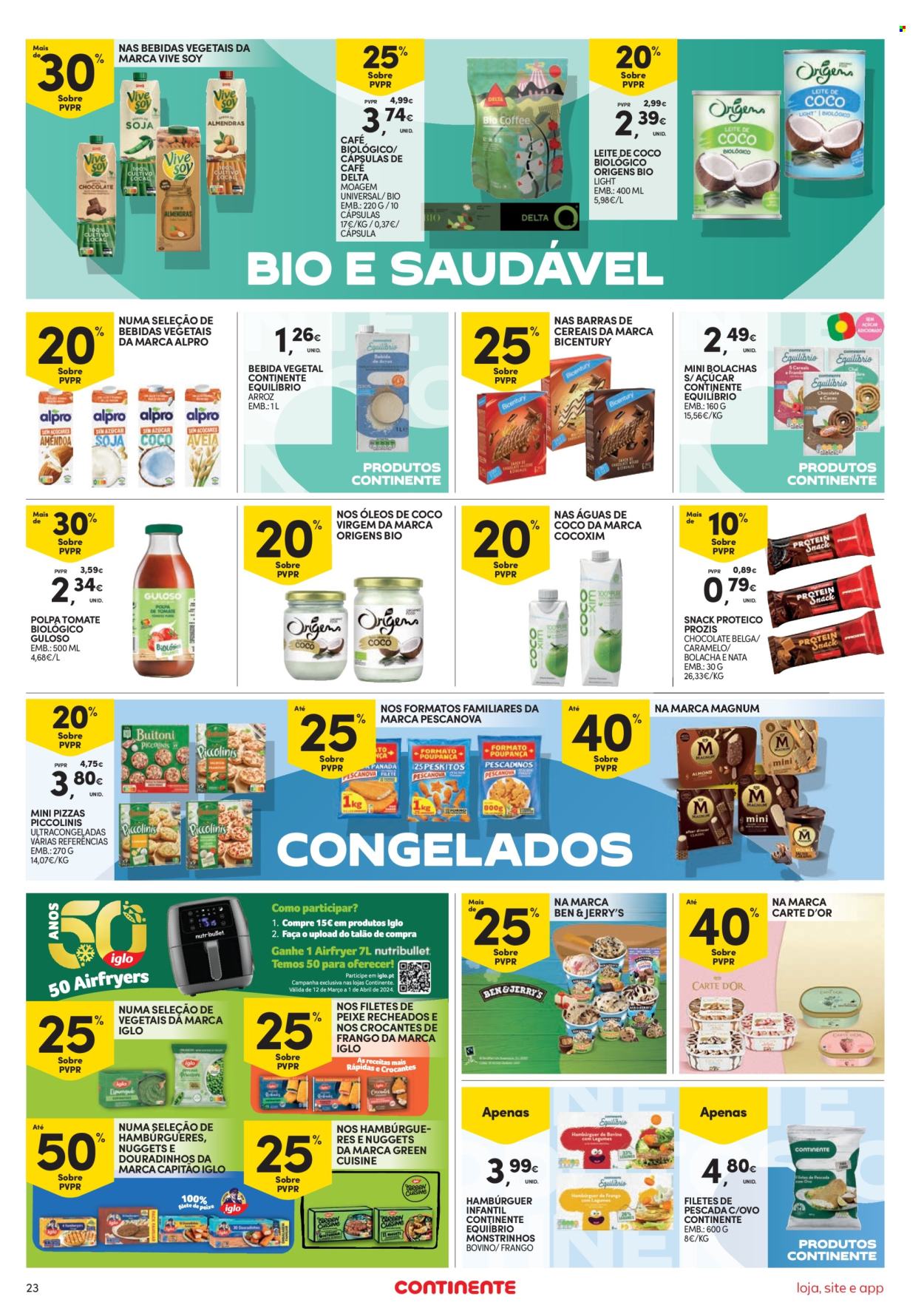 Folheto Continente Bom Dia - 19.3.2024 - 25.3.2024. Página 23