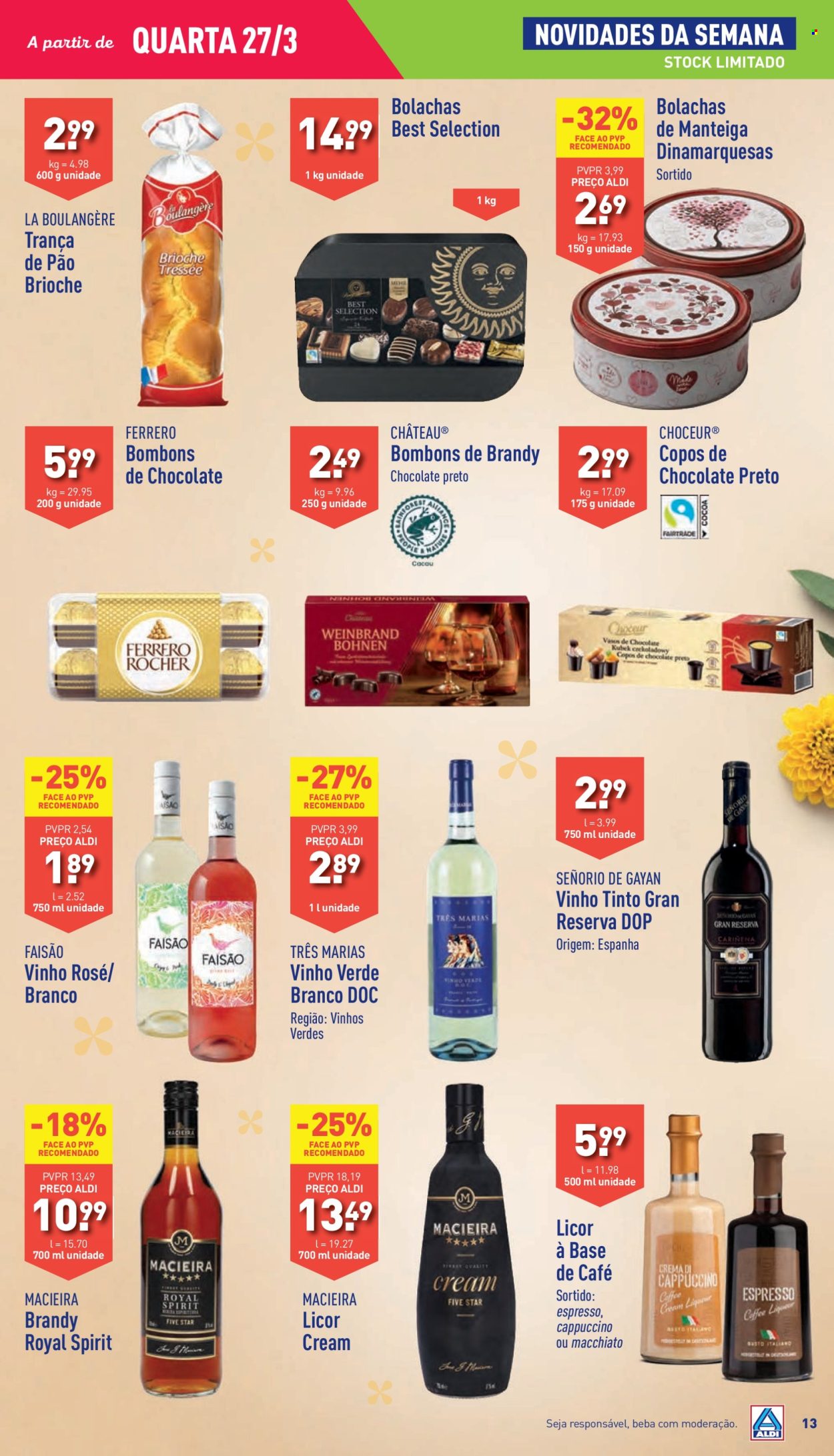 Folheto Aldi - 27.3.2024 - 2.4.2024. Página 13