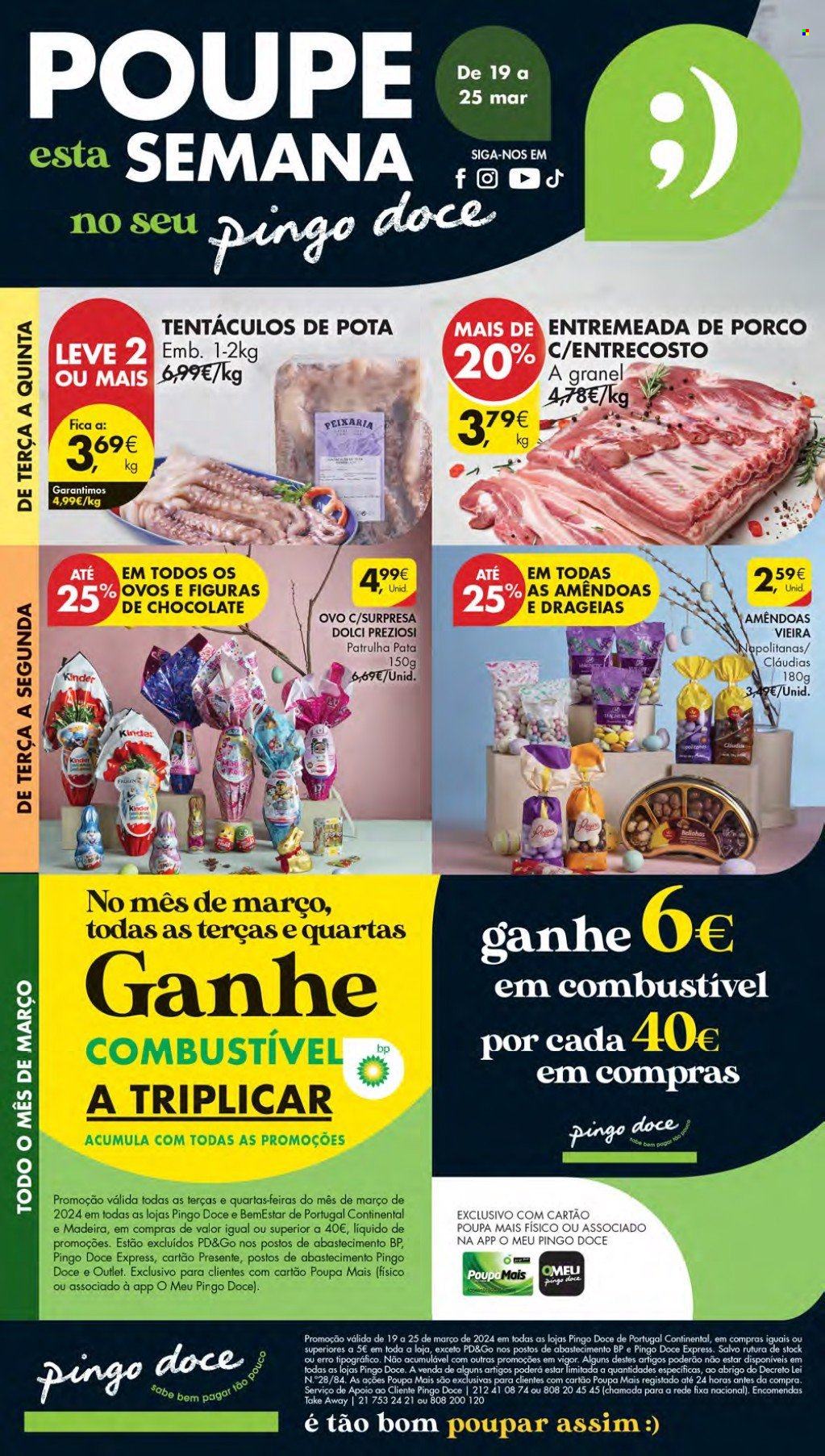 Folheto Pingo Doce - 19.3.2024 - 25.3.2024. Página 1