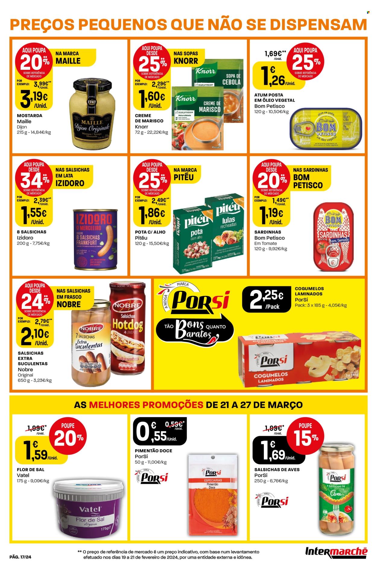Folheto Intermarché - 21.3.2024 - 27.3.2024. Página 17