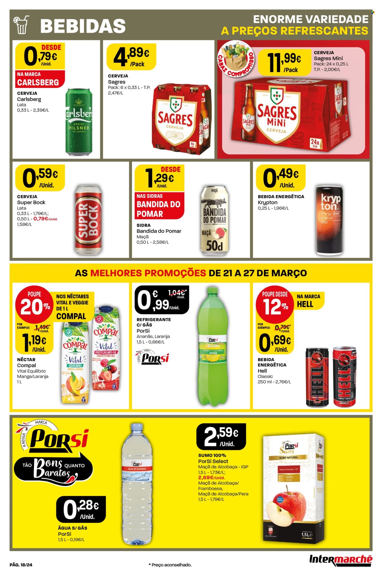 Folheto Intermarché - 21.3.2024 - 27.3.2024. Página 18