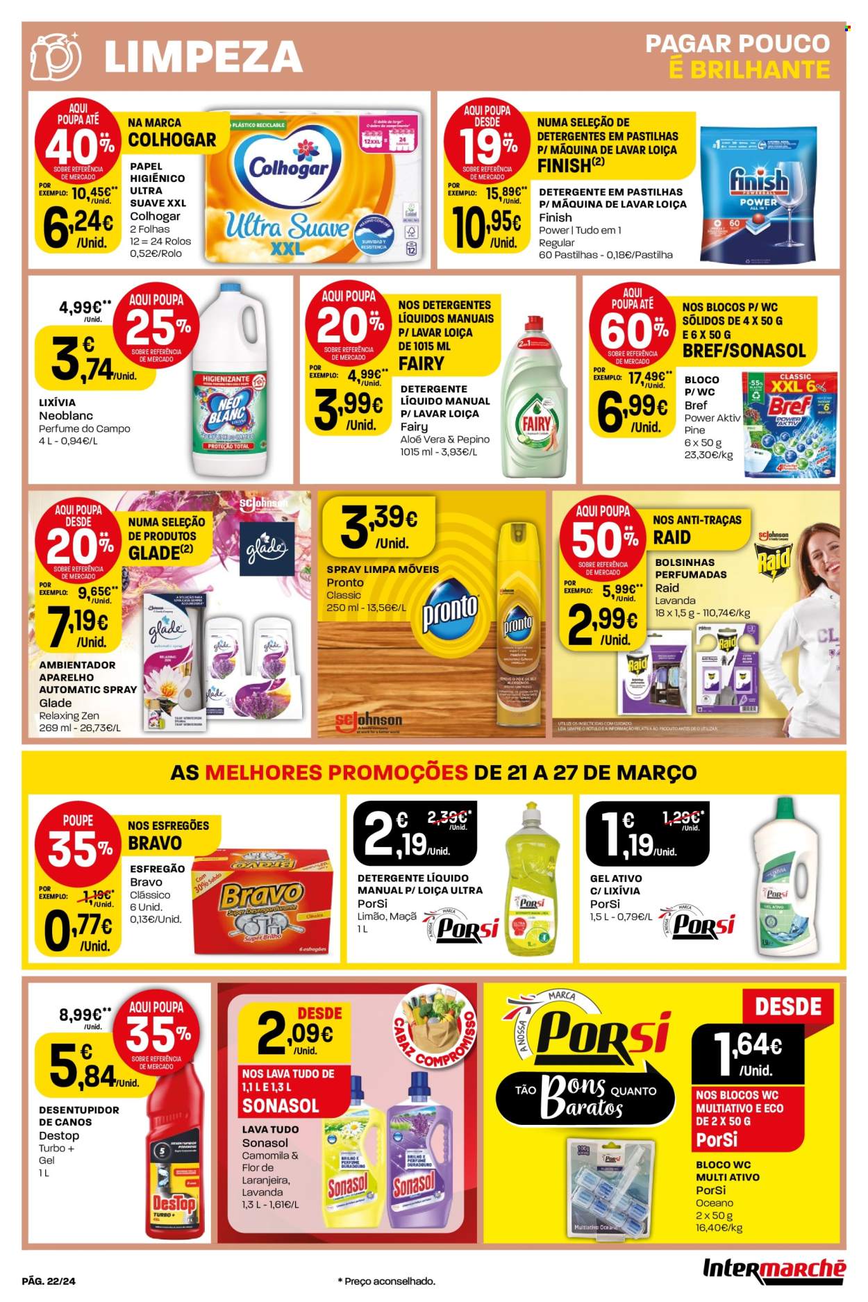 Folheto Intermarché - 21.3.2024 - 27.3.2024. Página 22
