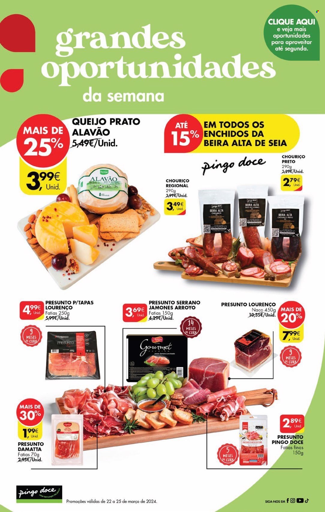Folheto Pingo Doce - 22.3.2024 - 25.3.2024. Página 20