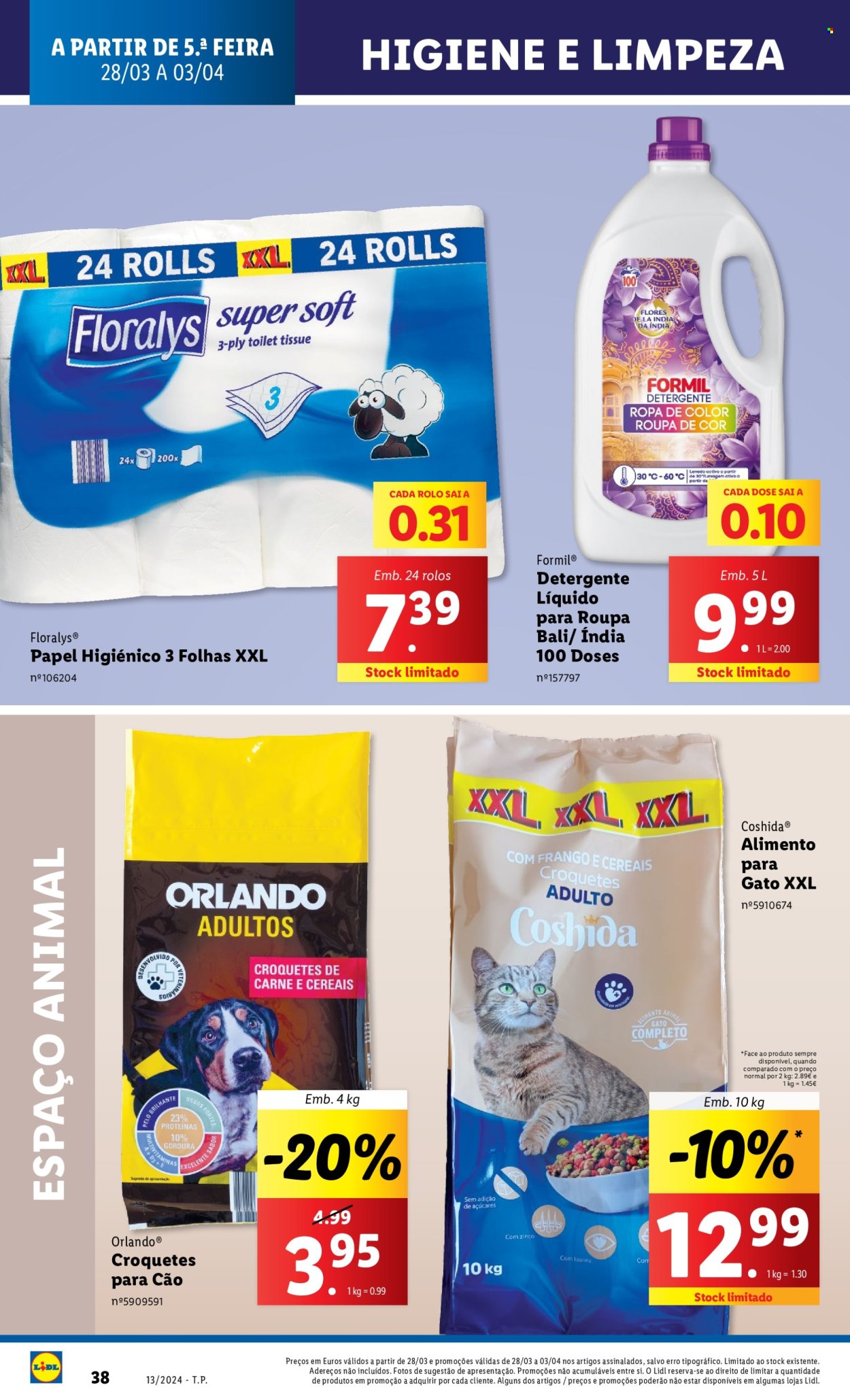 Folheto Lidl - 28.3.2024 - 3.4.2024. Página 38