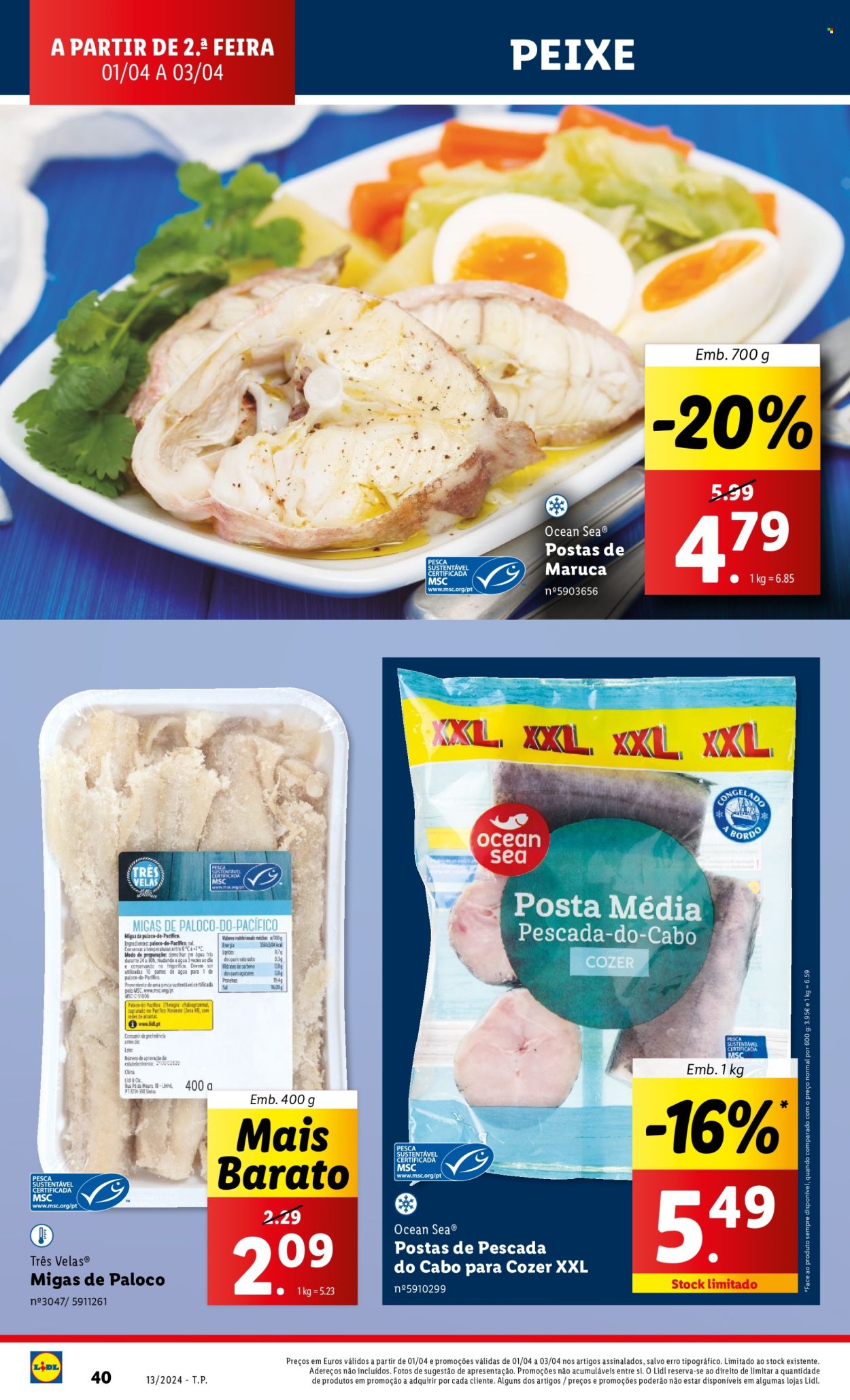 Folheto Lidl - 28.3.2024 - 3.4.2024. Página 40